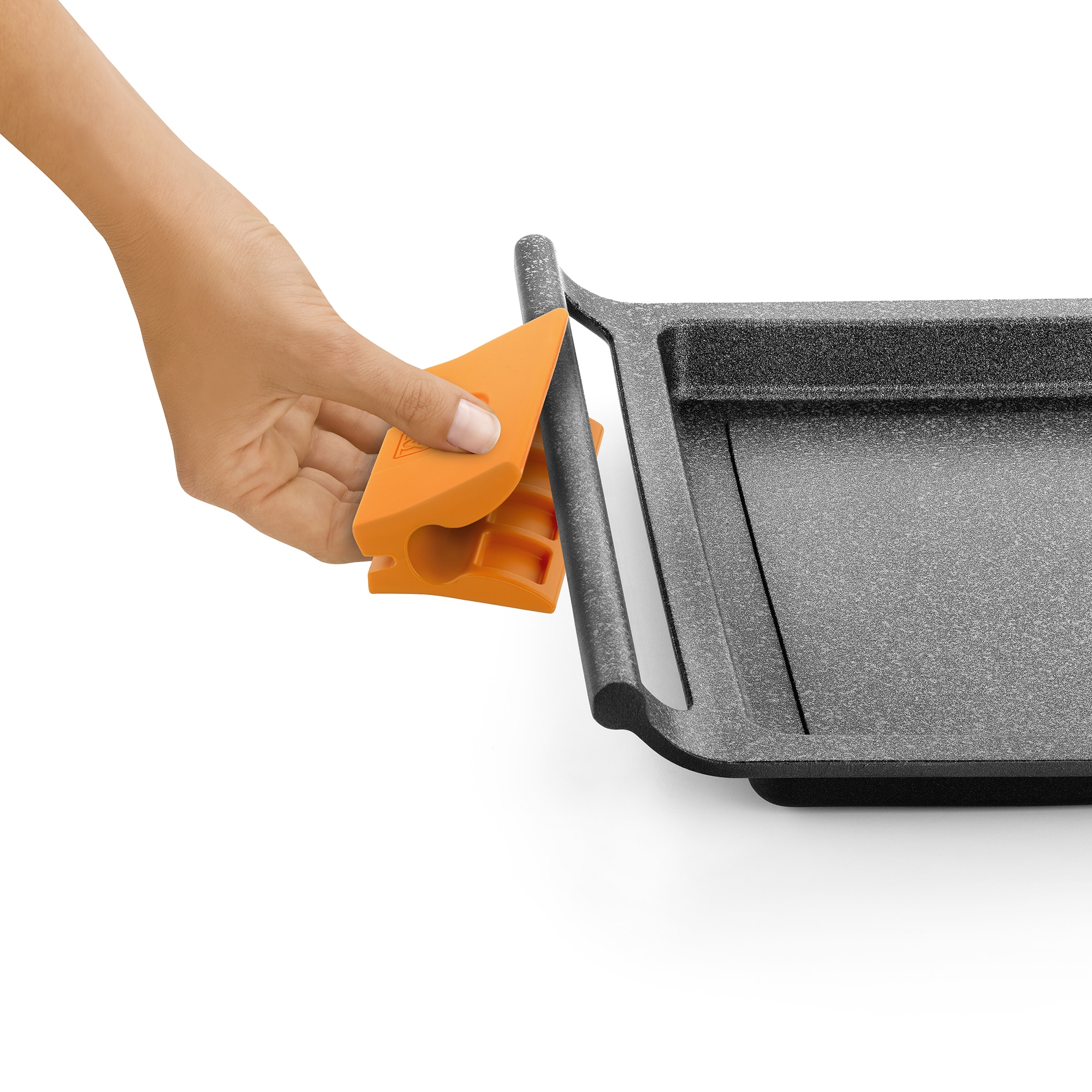 Frigideira Retangular Efficient Pro Preto-4