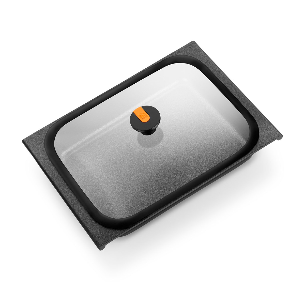 Tabuleiro de Forno com Tampa Efficient Pro Preto-2