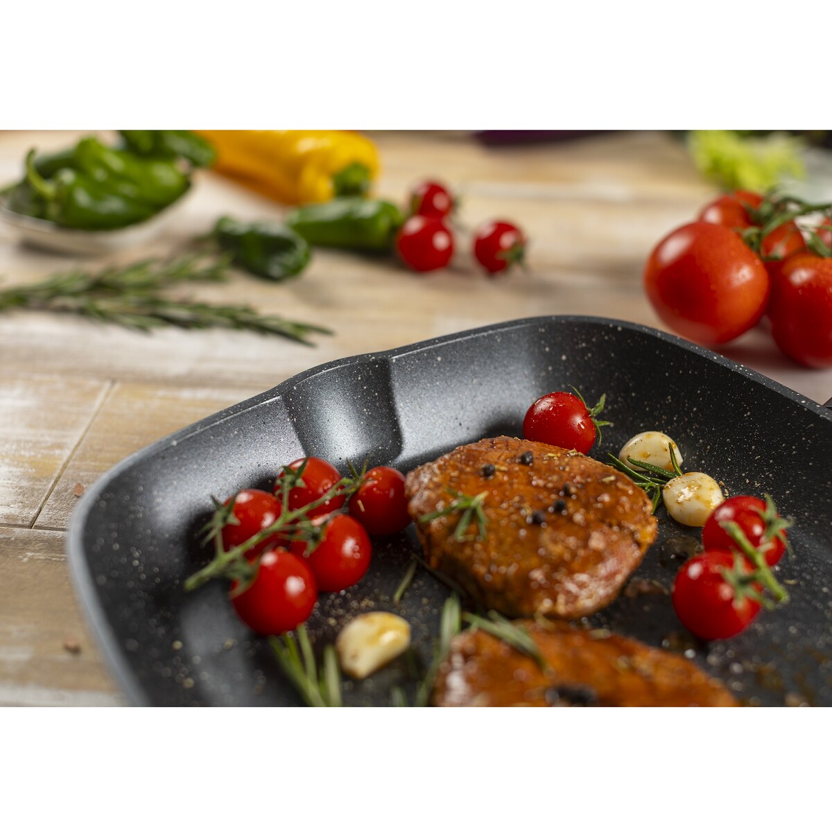 Grelhador Marble Cinzento-2