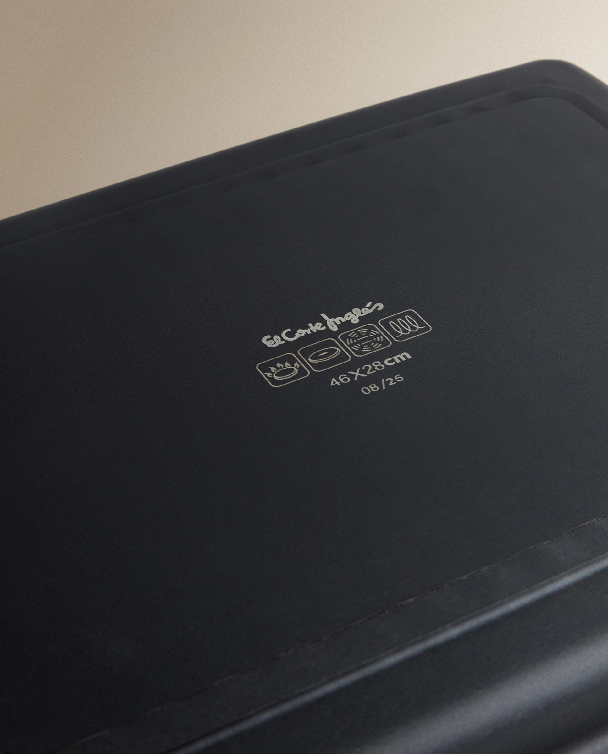 Grelhador Retangular de Alumínio Fundido Excellent Pro Preto-2