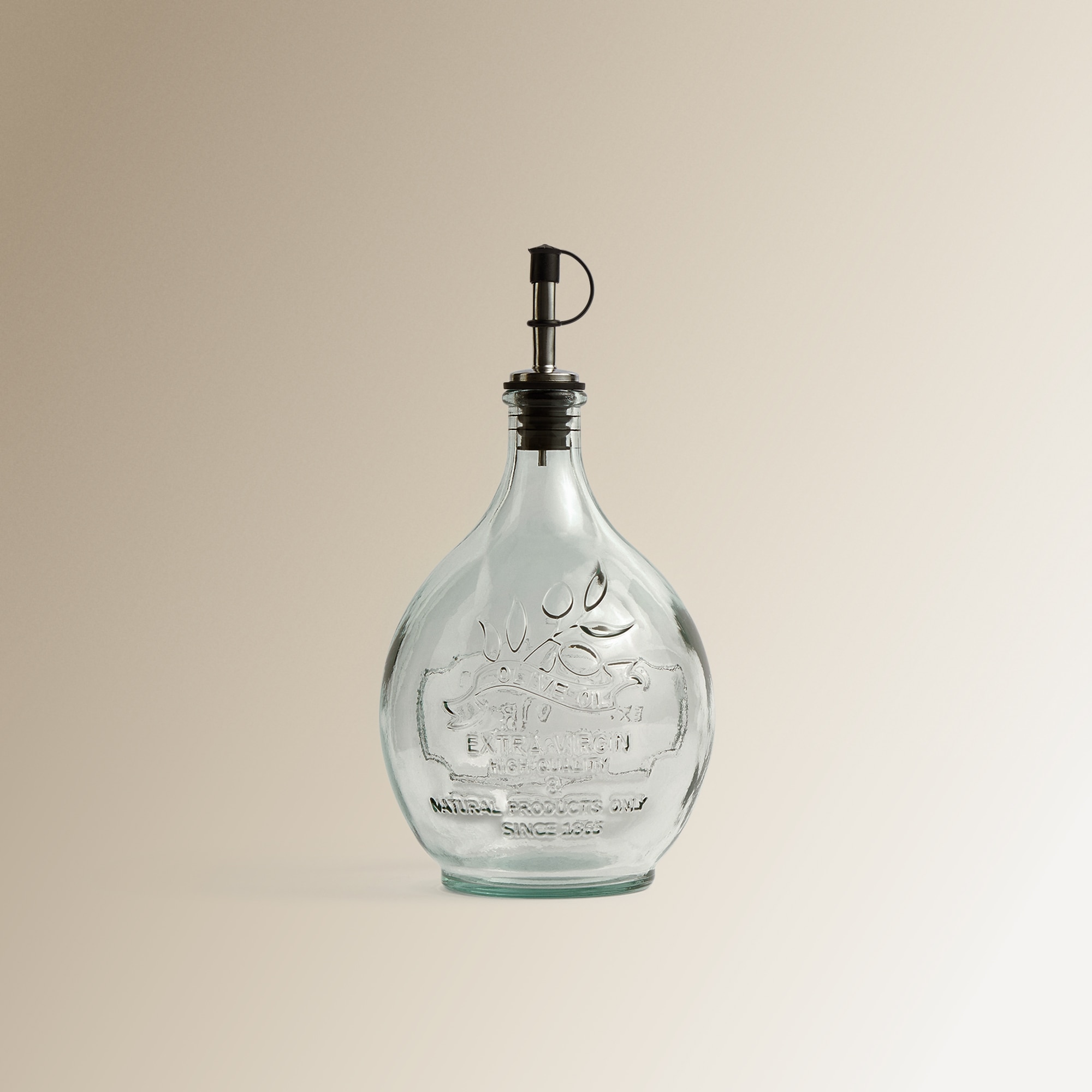 Galheteiro de Vidro Reciclado - 1 L Transparente-1