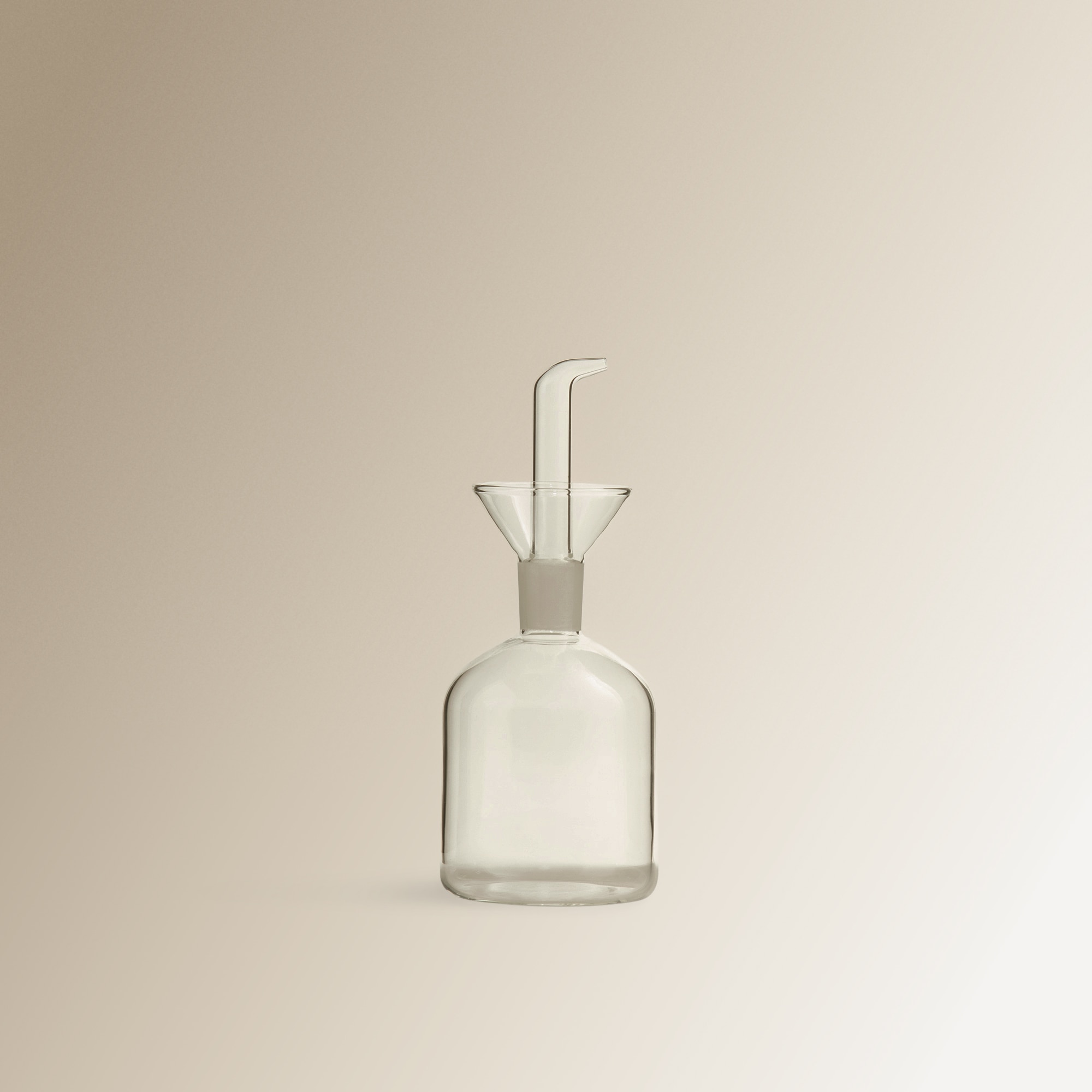 Conjunto de Galheteiros de Borossilicato com Suporte de Bambu Transparente-3