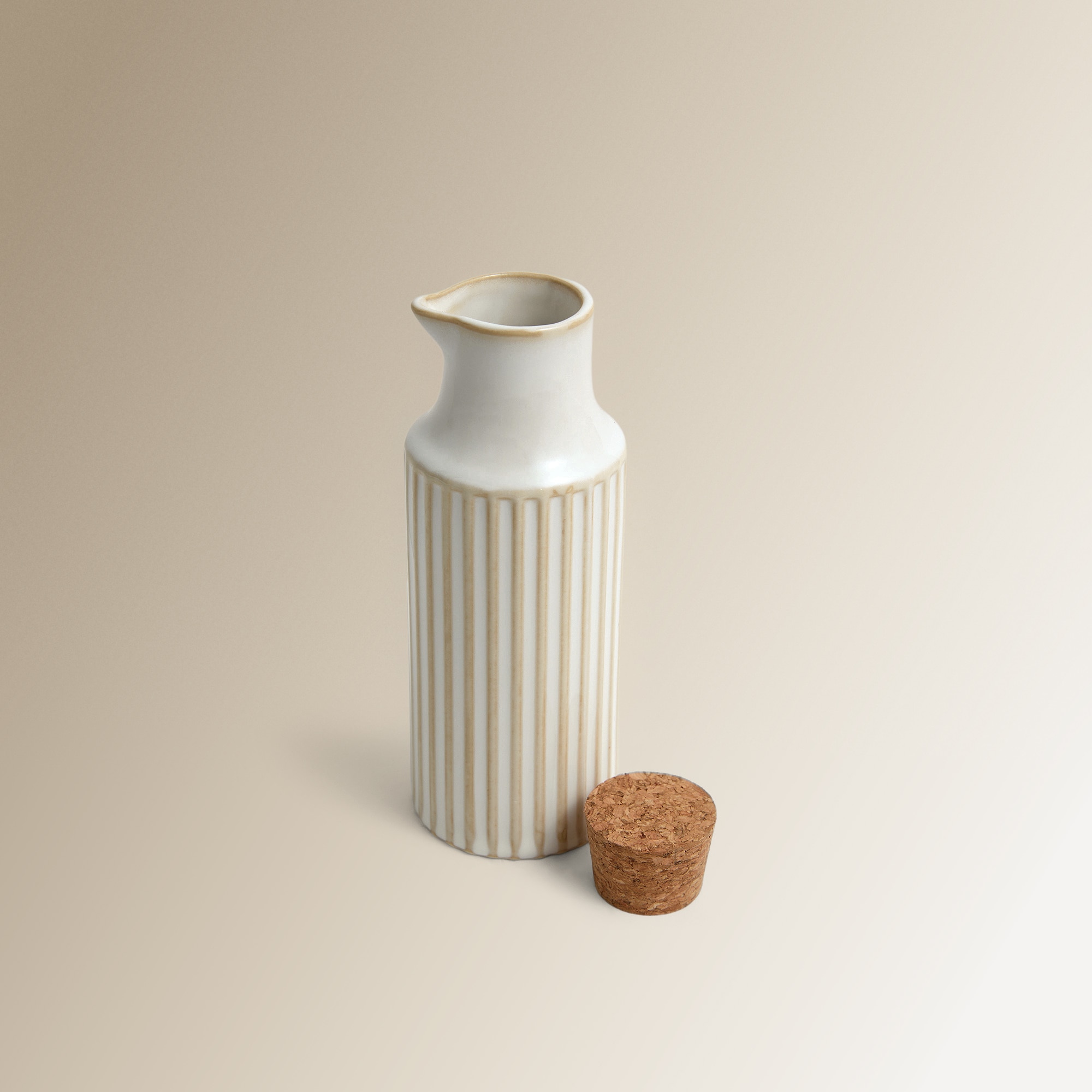 Galheteiro de Cerâmica Rome Bege-2