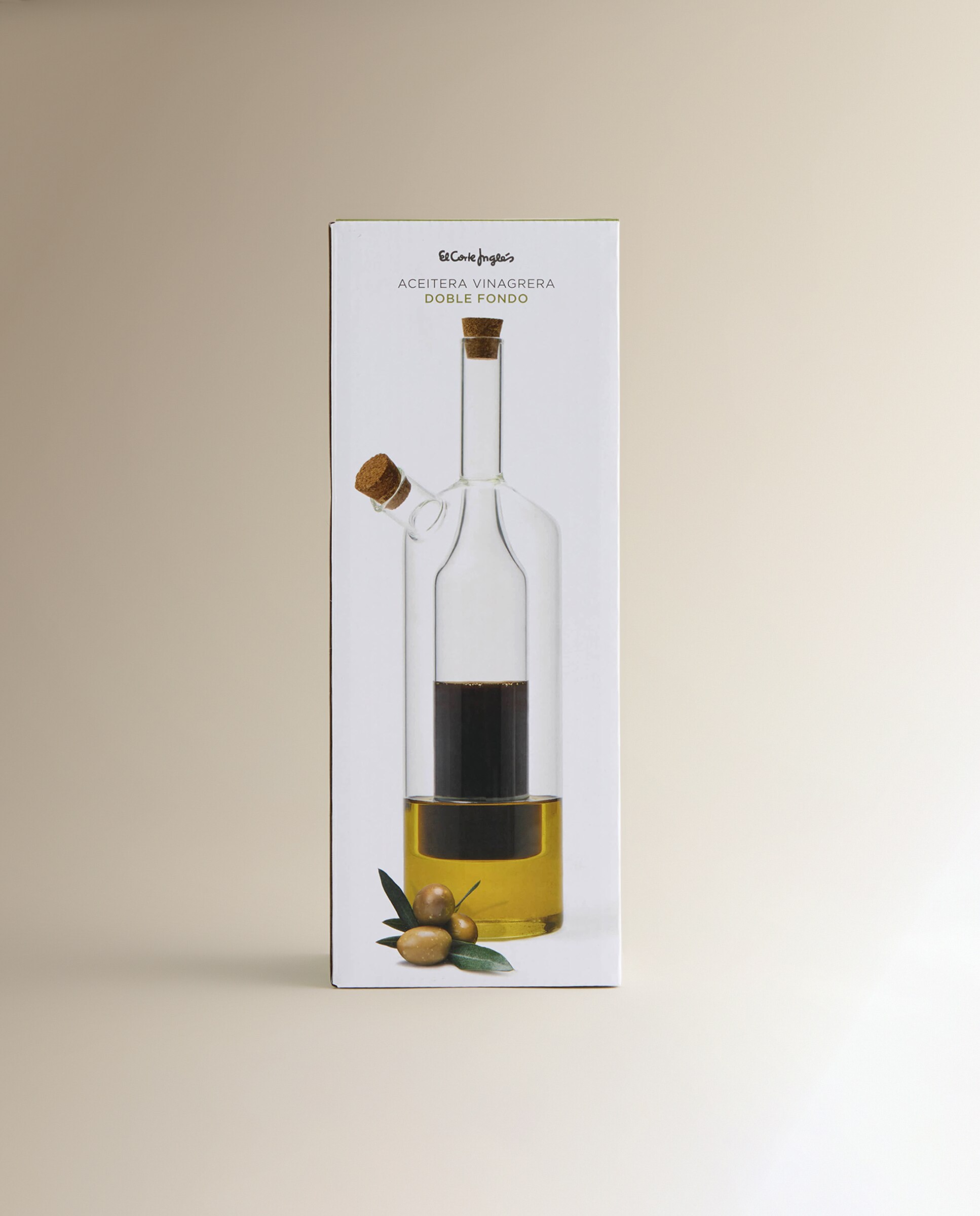 Galheteiro / Vinagreira Dupla Transparente-4