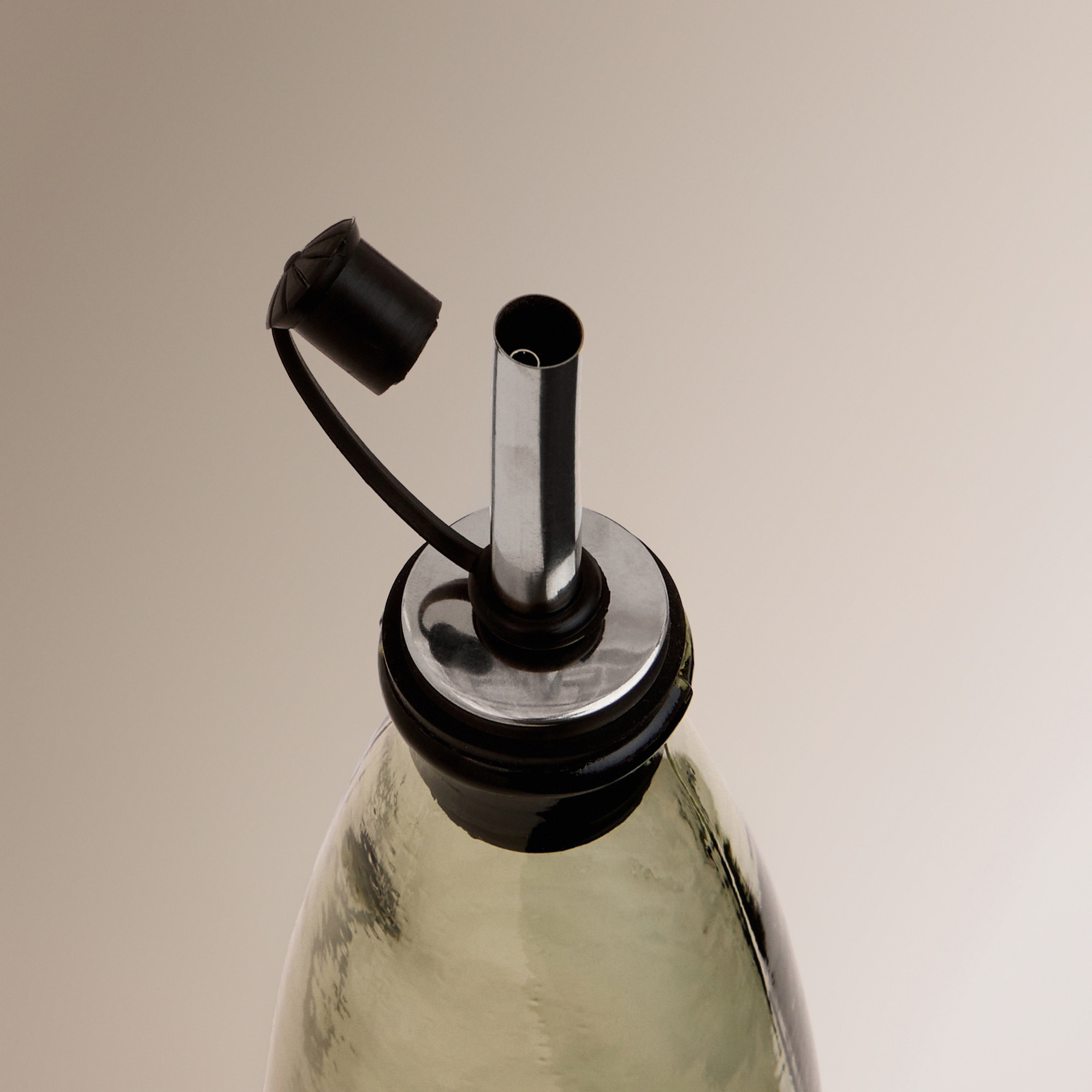 Galheteiro de Azeite de Vidro Tempero - 300 ml Verde-3