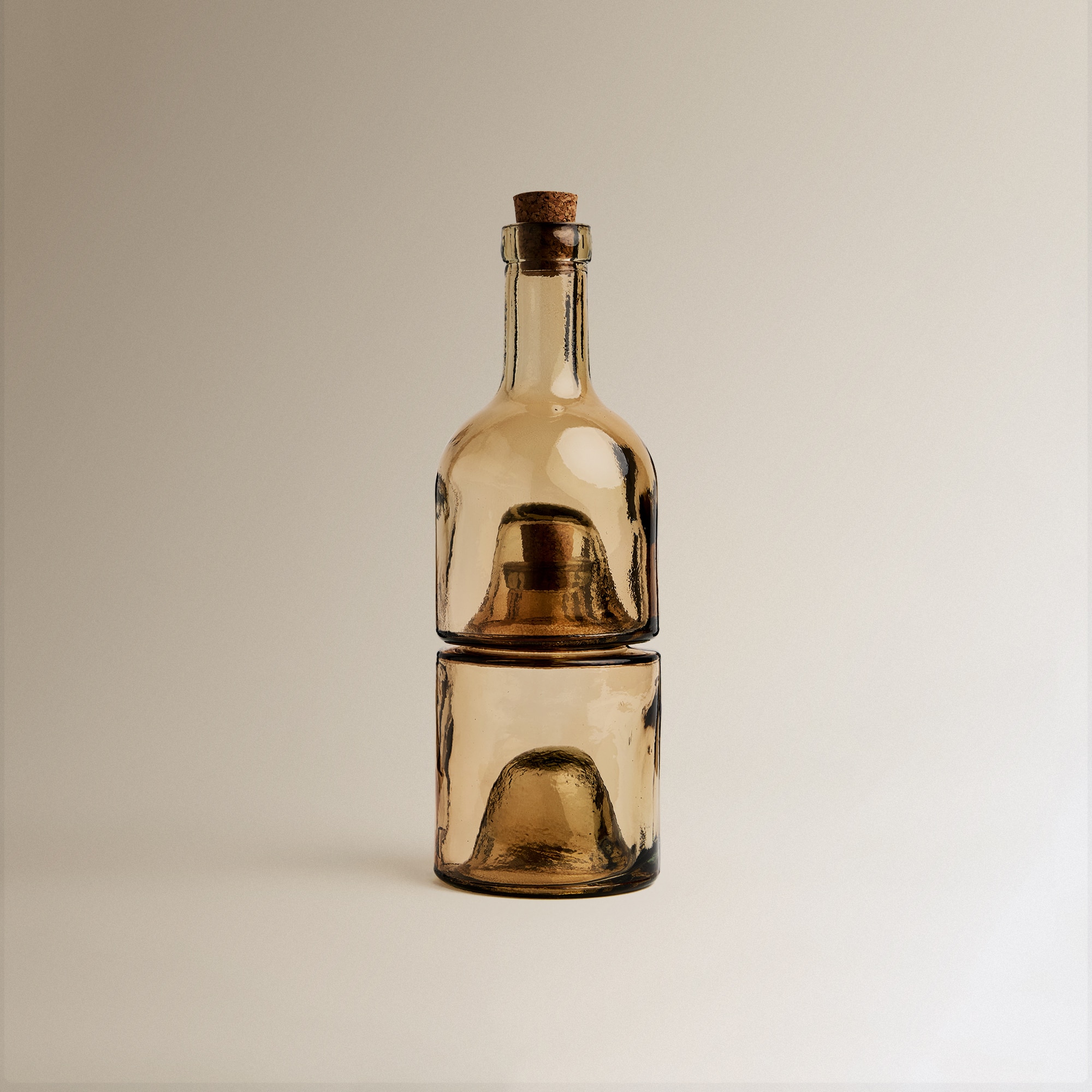 Imagem 0 de Galheteiro de Azeite Duplo de Vidro Tempero