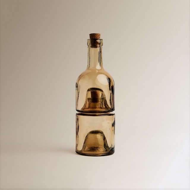 Imagem 0 de Galheteiro de Azeite Duplo de Vidro Tempero