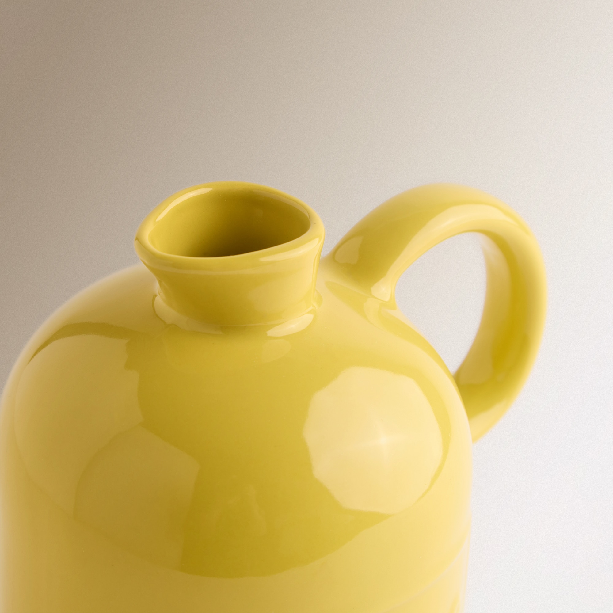 Galheteiro de Azeite de Cerâmica Market Amarelo-3