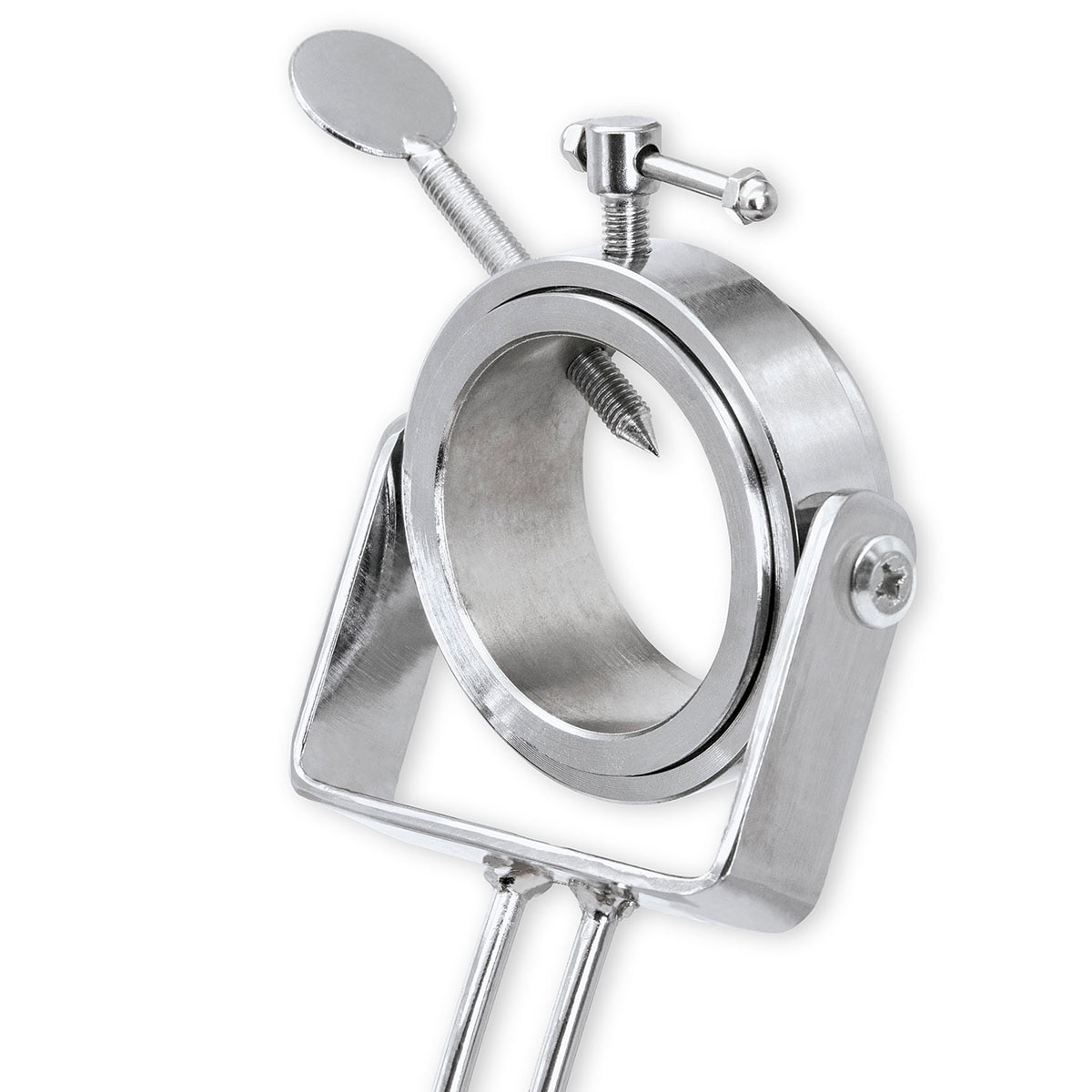 Jamonero plegable con cabezal giratorio 3 Claveles Natural-3