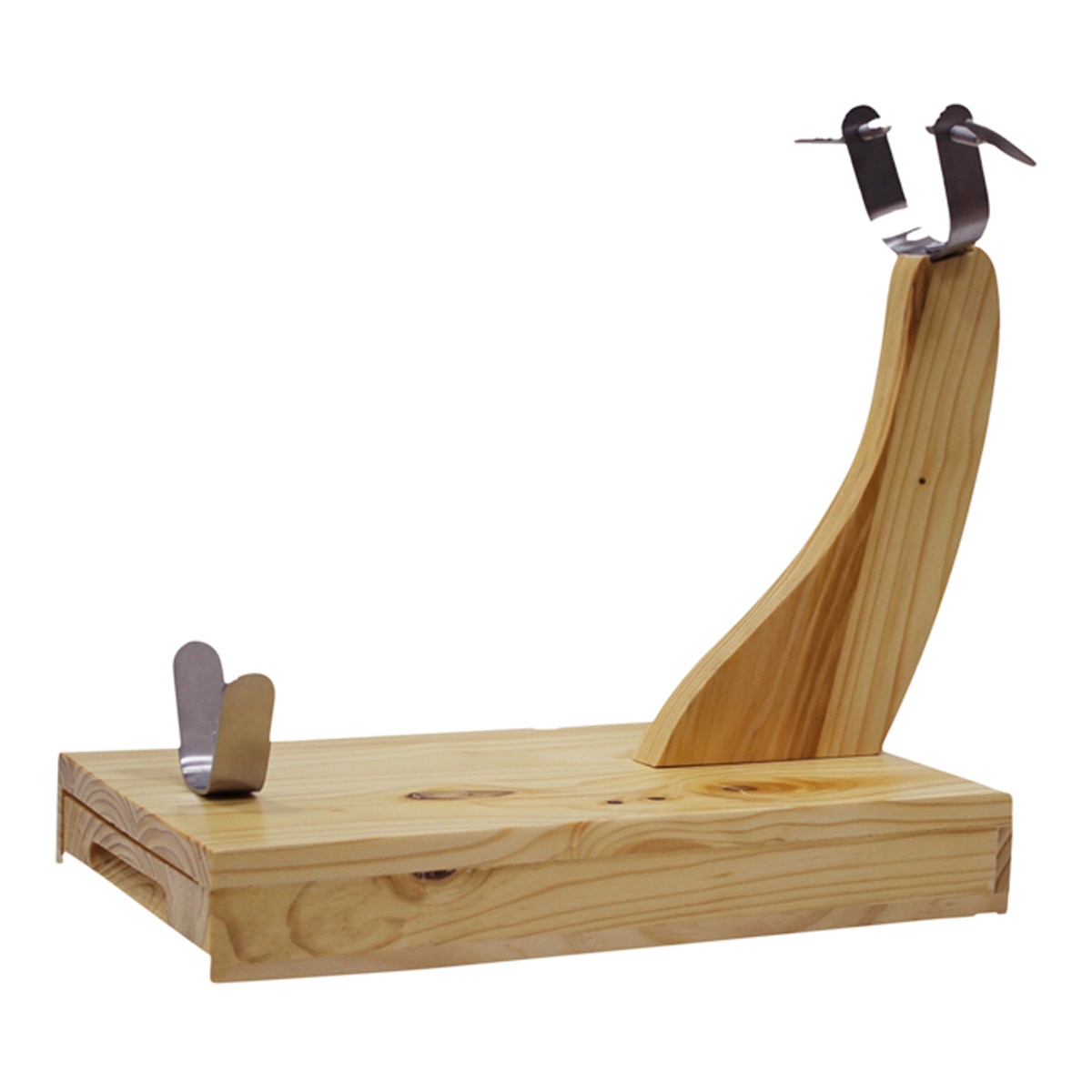 Jamonero con cajón y cuchillos ECO Fackelmann Madera-1