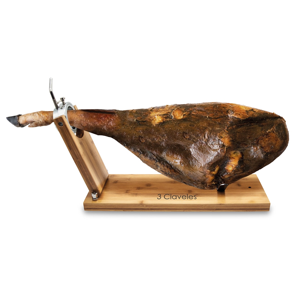 Soporte jamonero plegable Tres Claveles Marrón-3