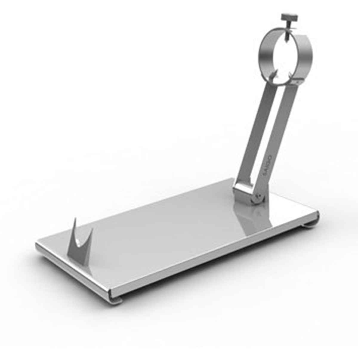 Imagem 0 de Suporte de Presunto Dobrável Giratório em Inox