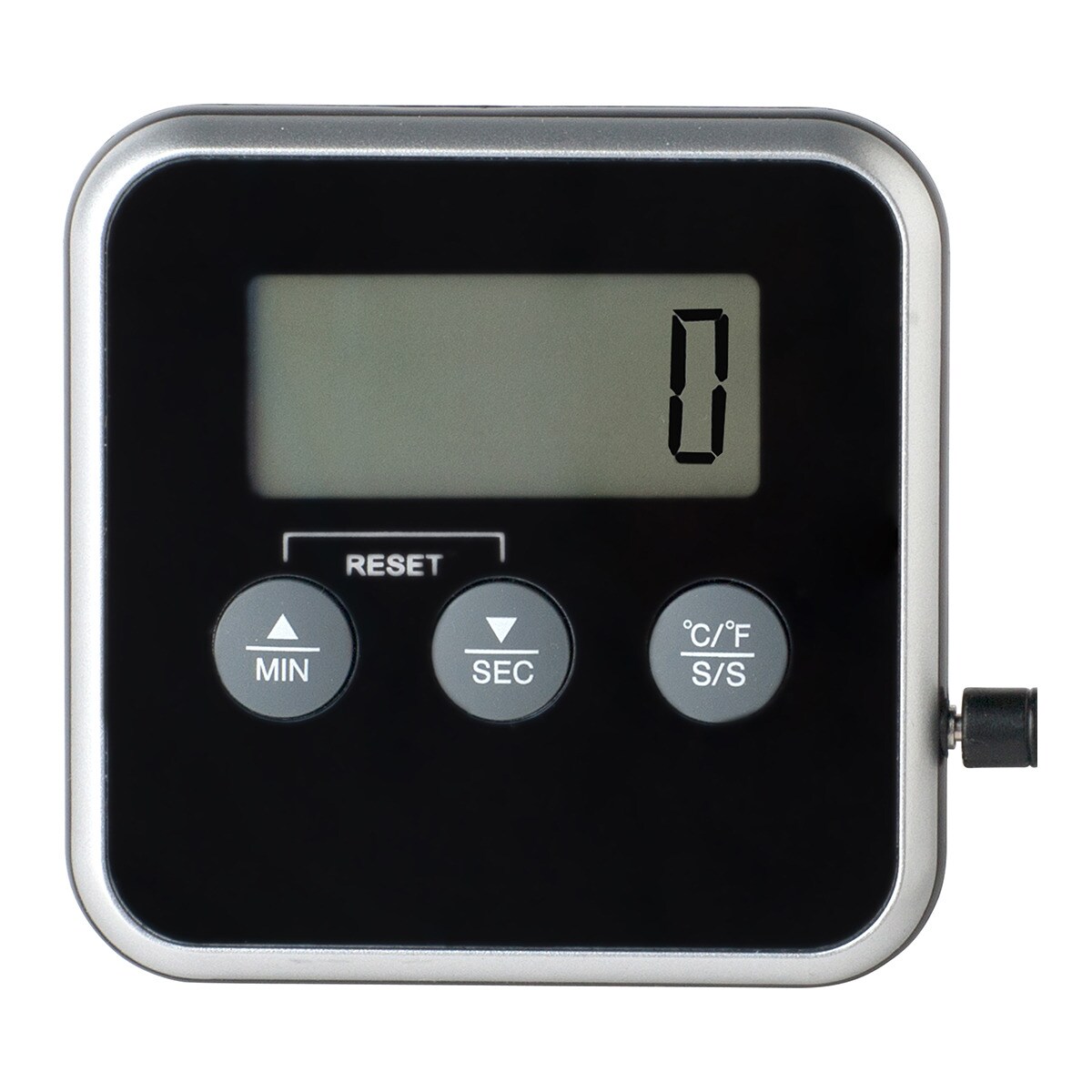 Termómetro de cozinha digital com íman El Corte Inglés Preto-3