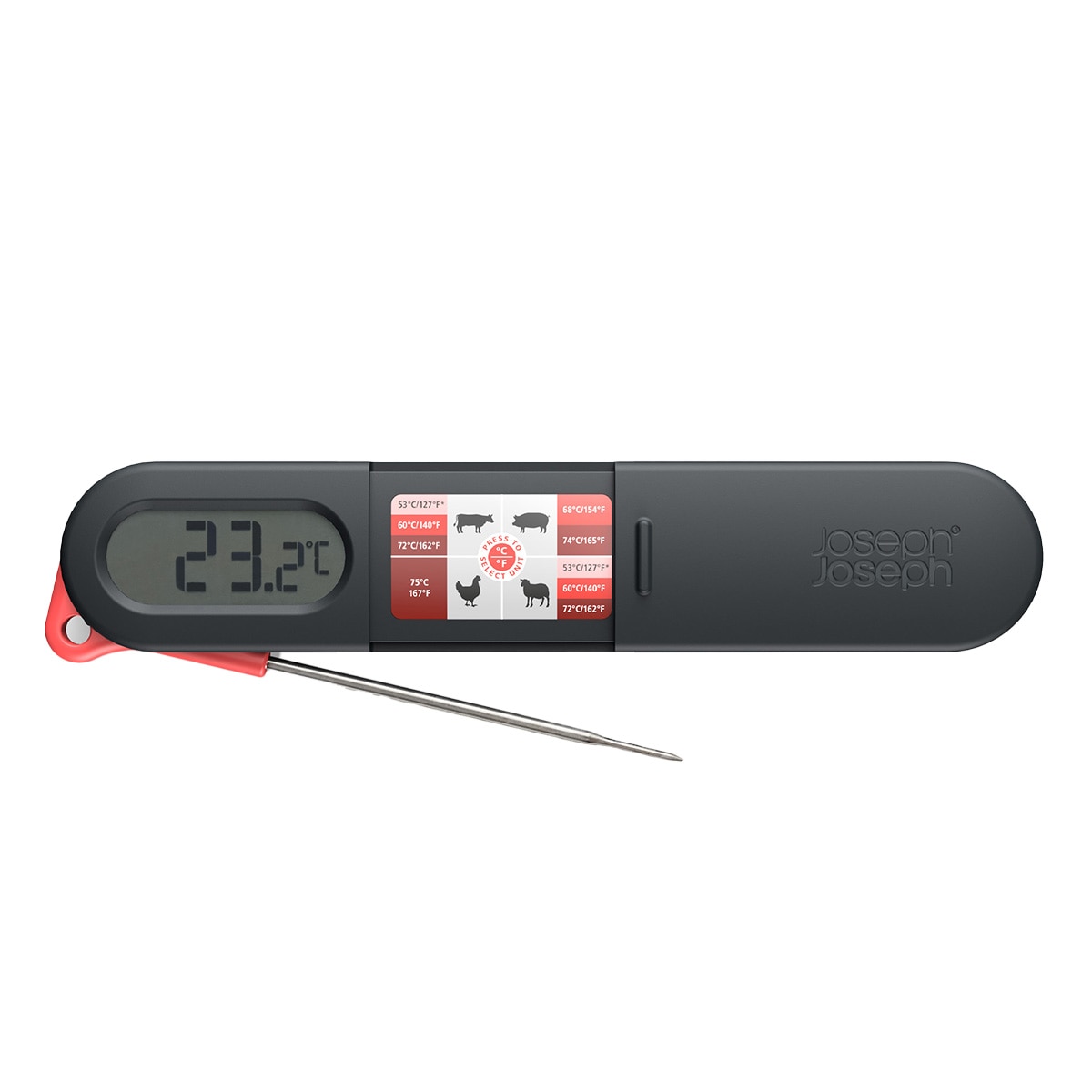 Termómetro de Cozinha Digital Thermapoint Cinzento-1