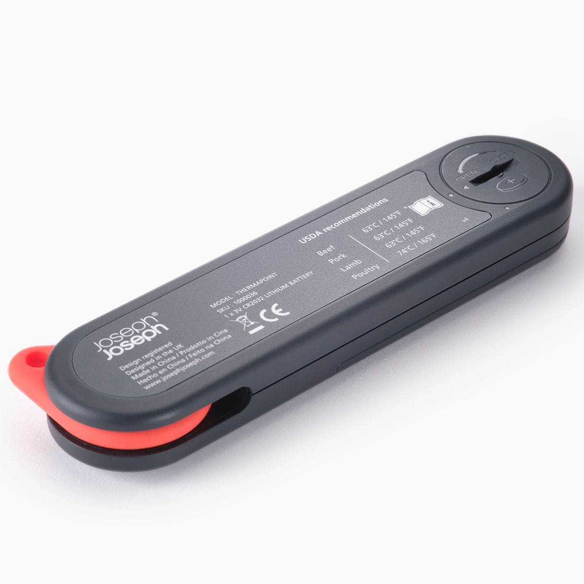 Termómetro de Cozinha Digital Thermapoint Cinzento-4