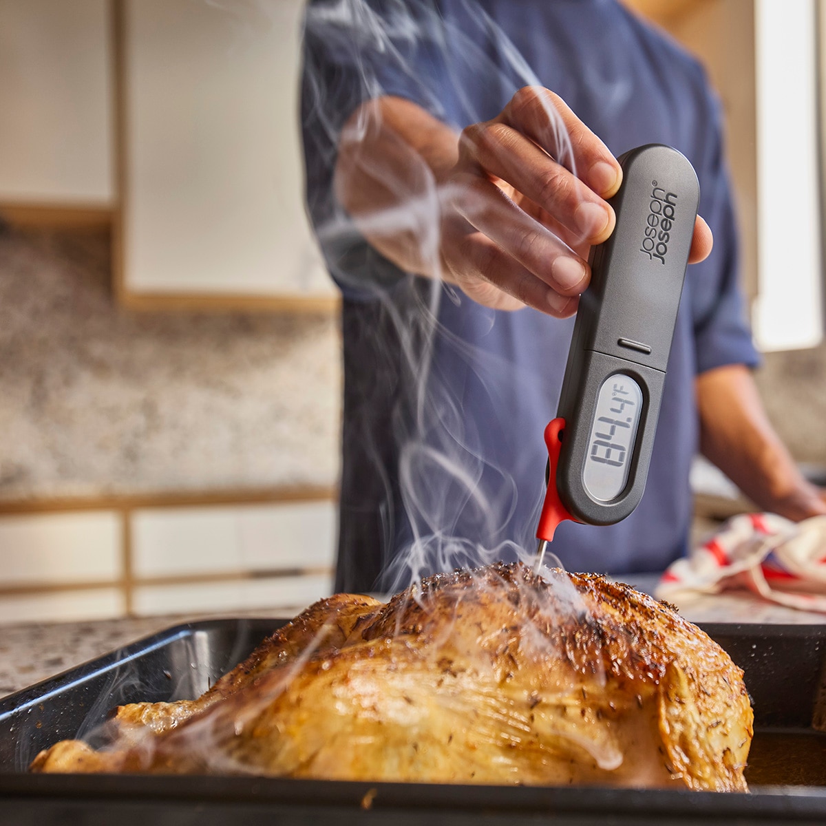 Termómetro de Cozinha Digital Thermapoint Cinzento-13