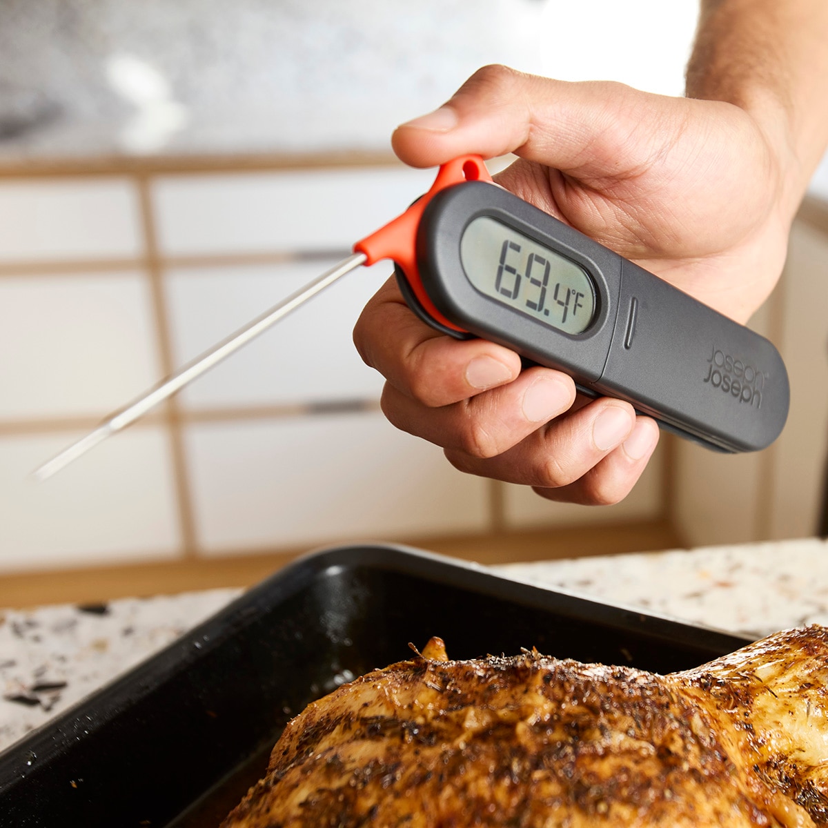 Termómetro de Cozinha Digital Thermapoint Cinzento-14