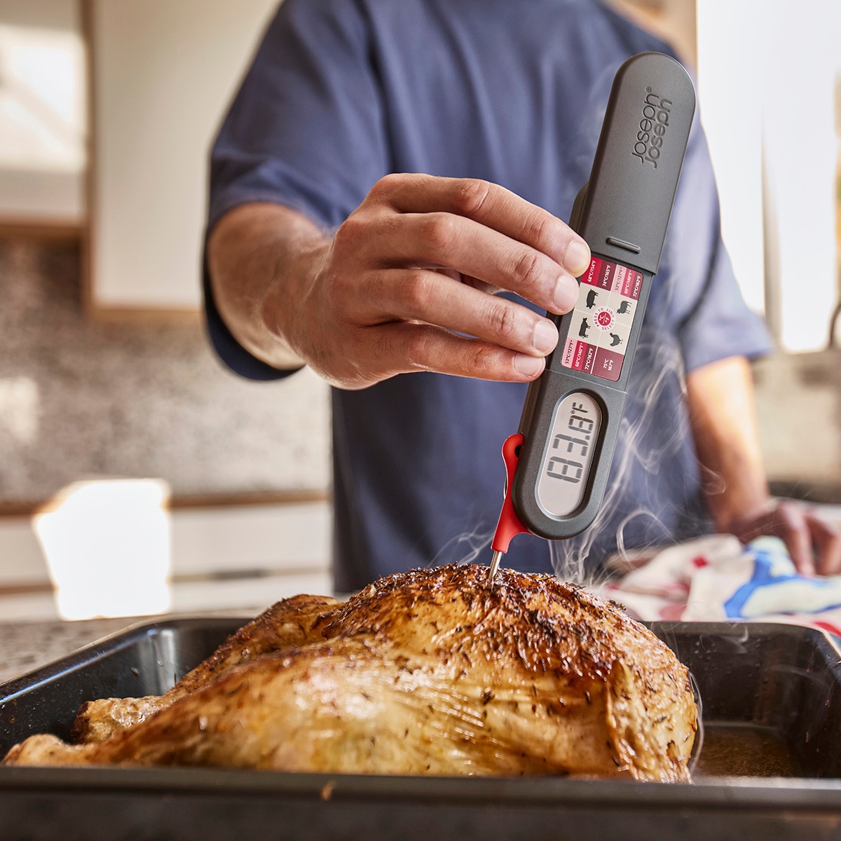 Termómetro de Cozinha Digital Thermapoint Cinzento-15