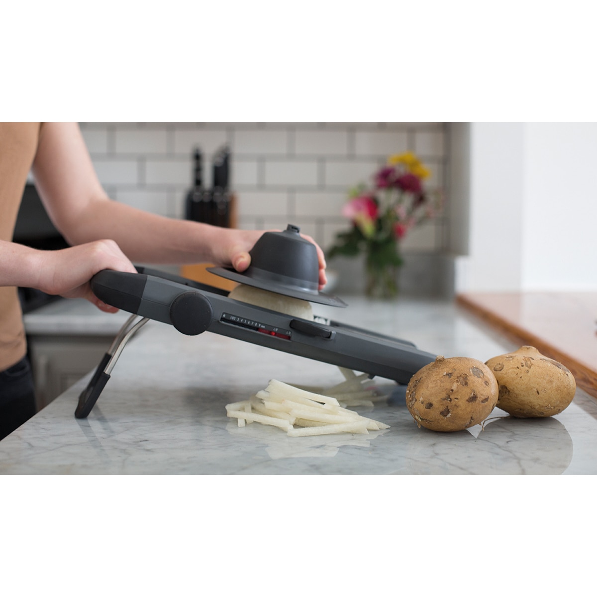 Cortador de legumes Profissional Oxo Aço-15