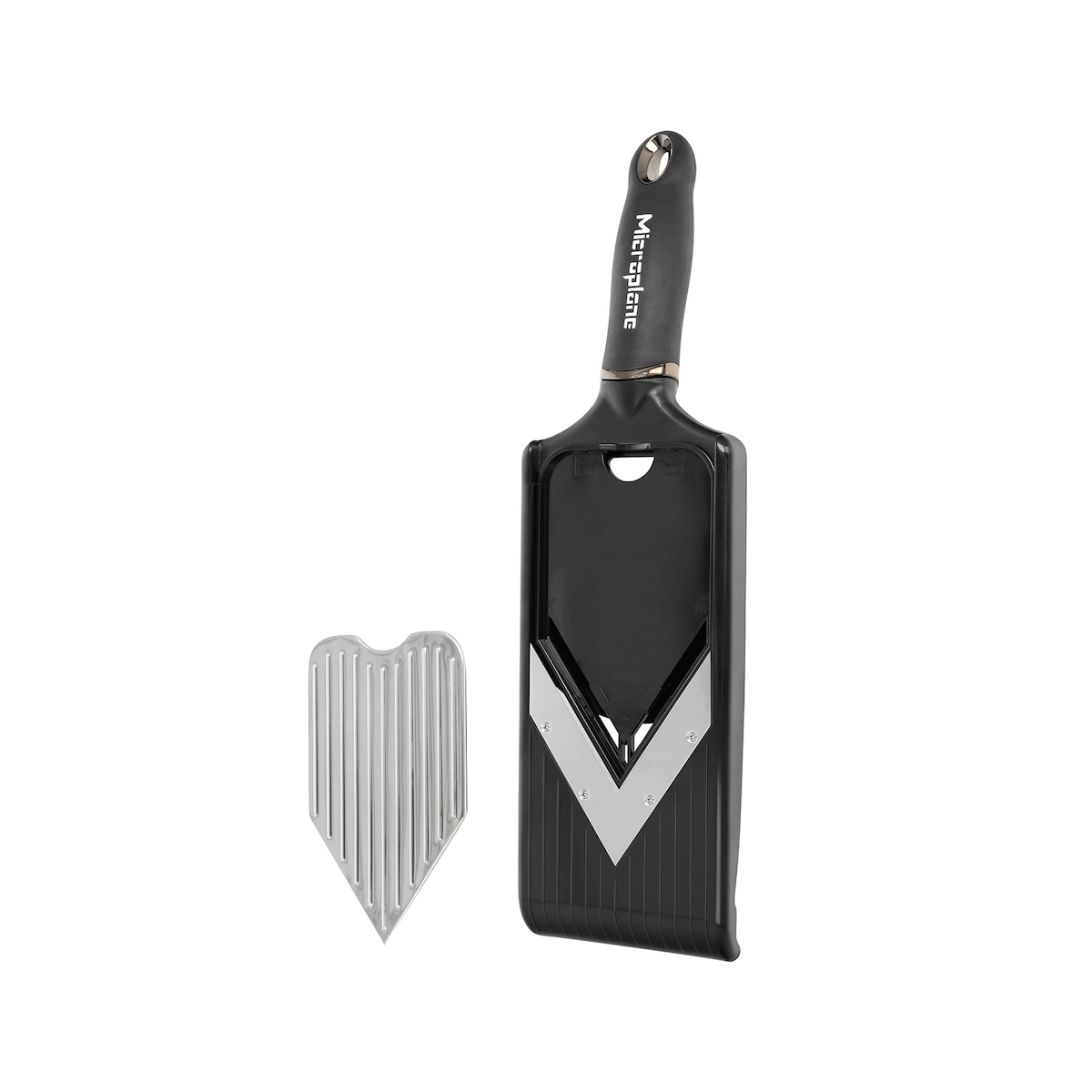 Mandolina V-Slicer con juliana Speciality Microplane Negro-2
