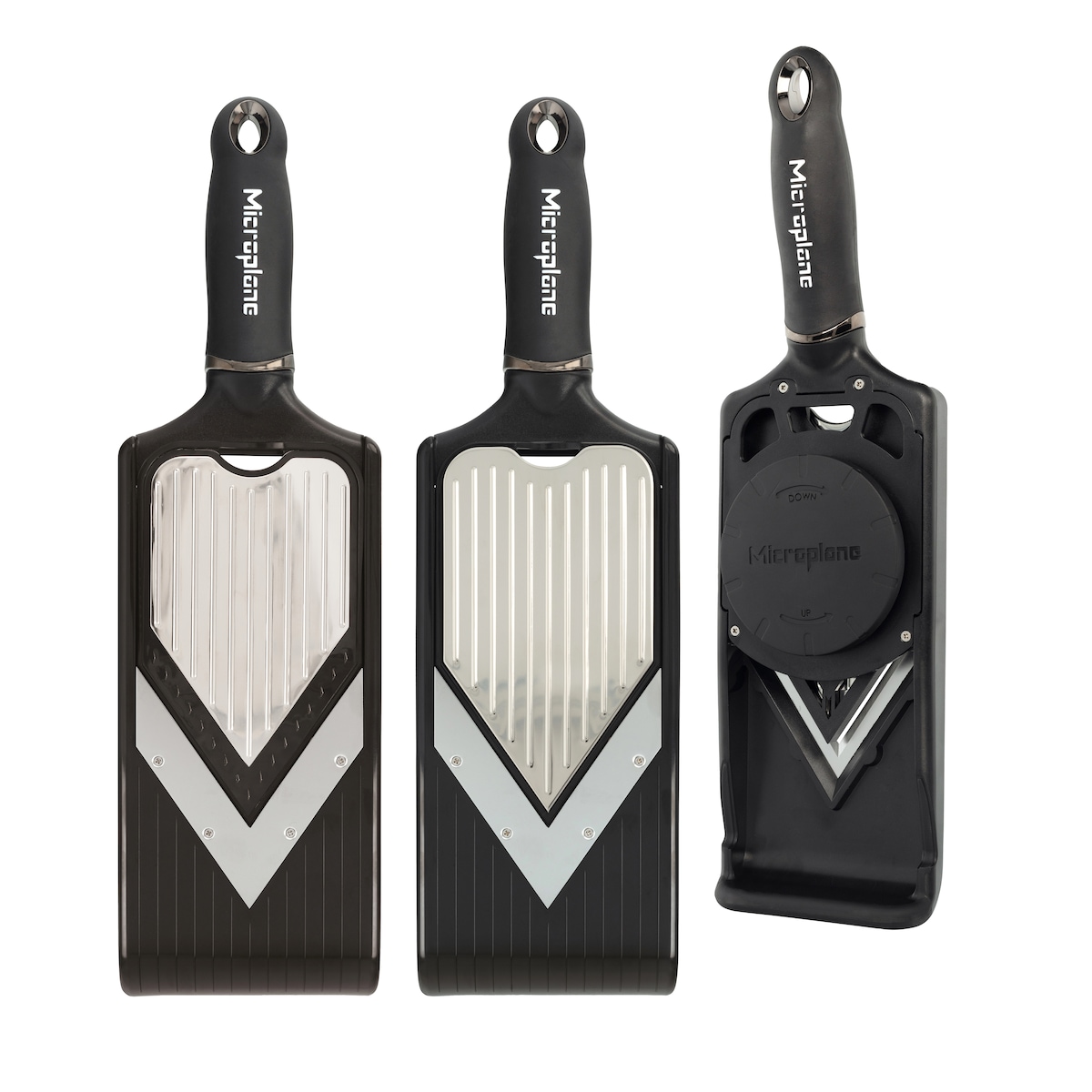 Mandolina V-Slicer con juliana Speciality Microplane Negro-3