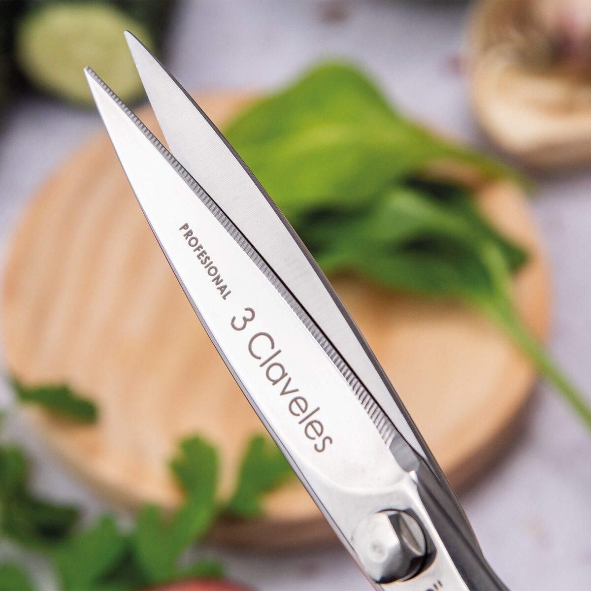 Tesoura de cozinha Master Class 3 Claveles Aço-2