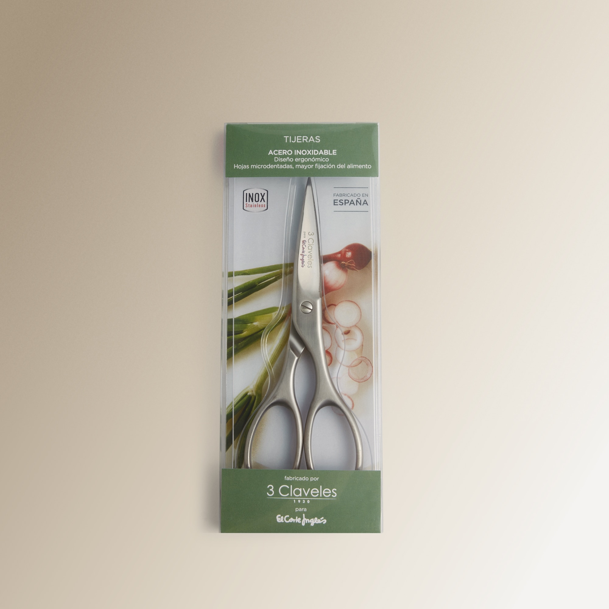 Tijeras de cocina Grand Cuisine El Corte Inglés by 3 Claveles Plata-4