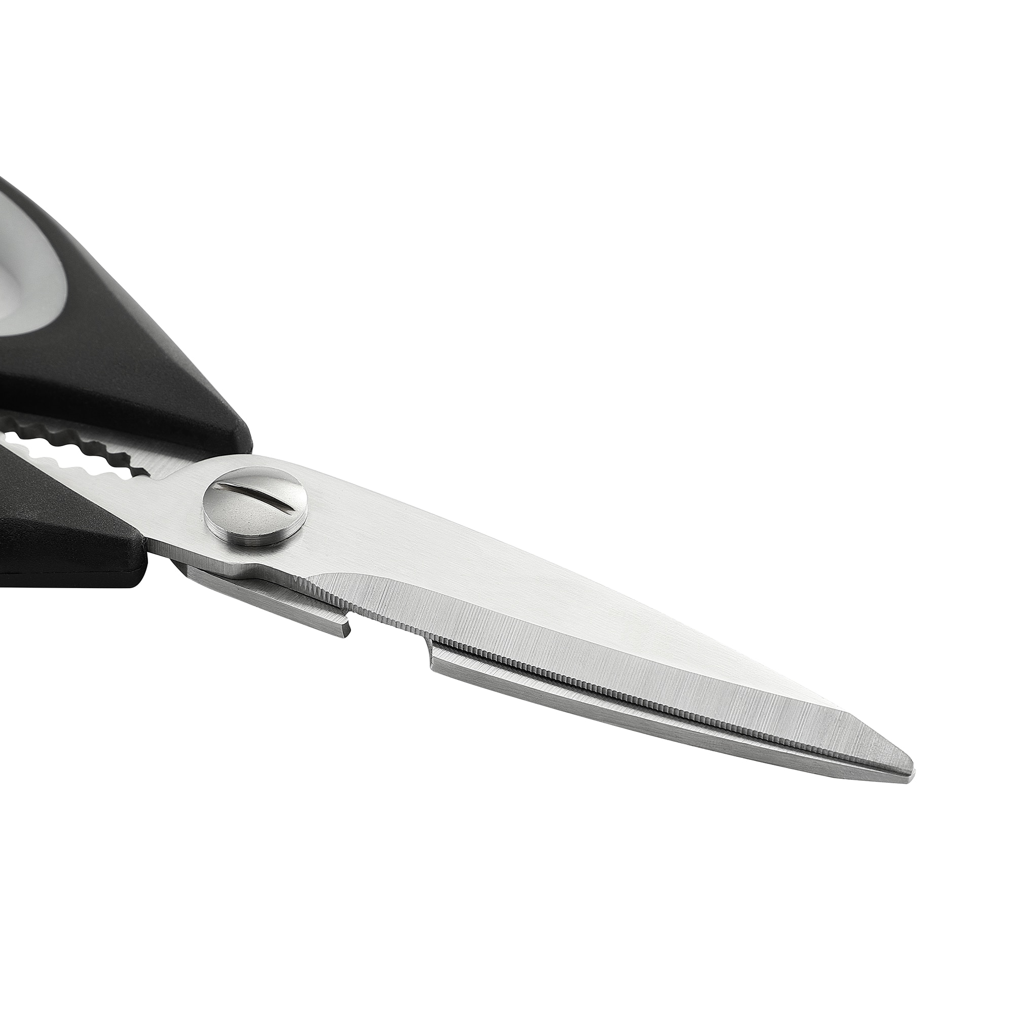 Tesoura de Cozinha Multiusos Cinzento-2