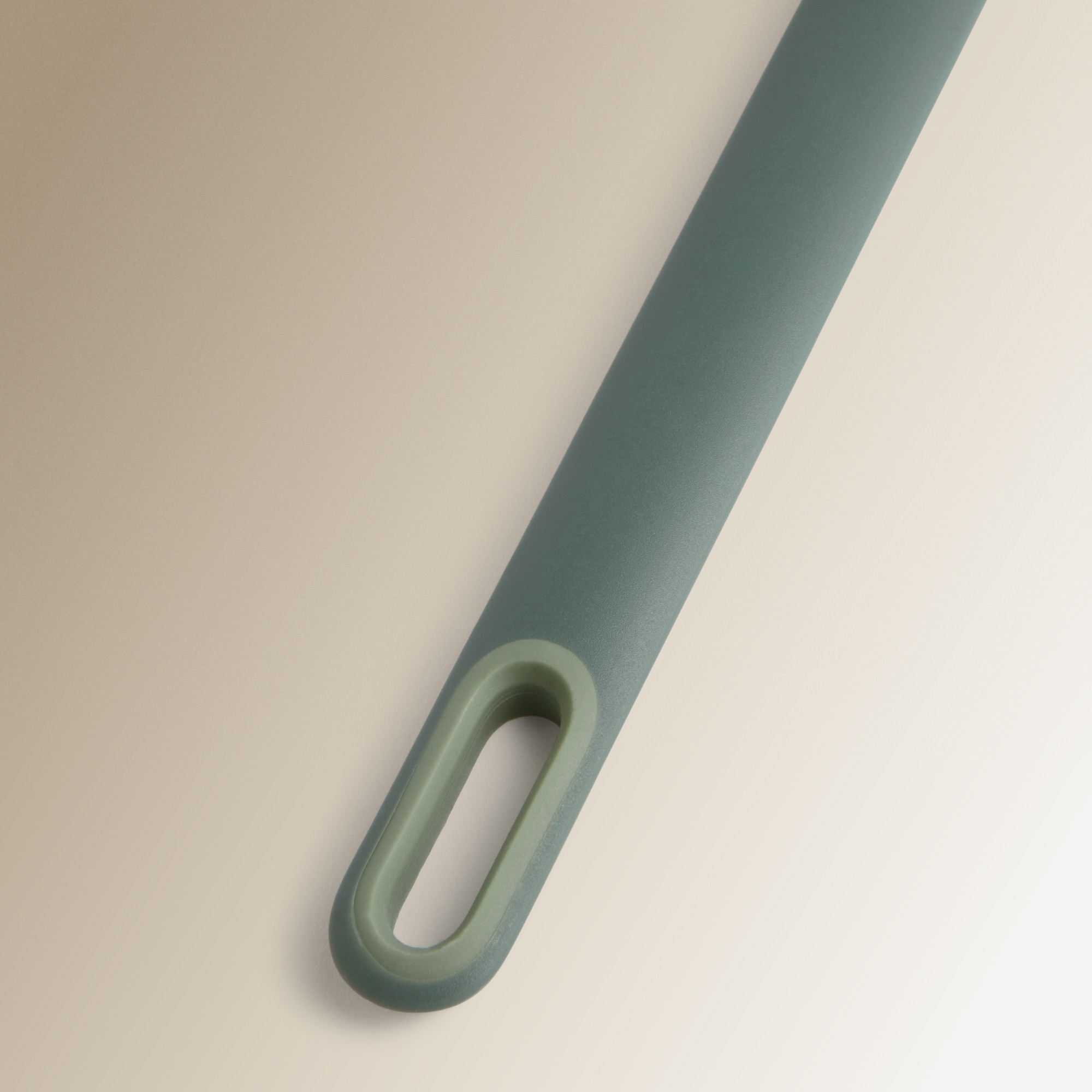 Colher de silicone Mint Verde pastel-3