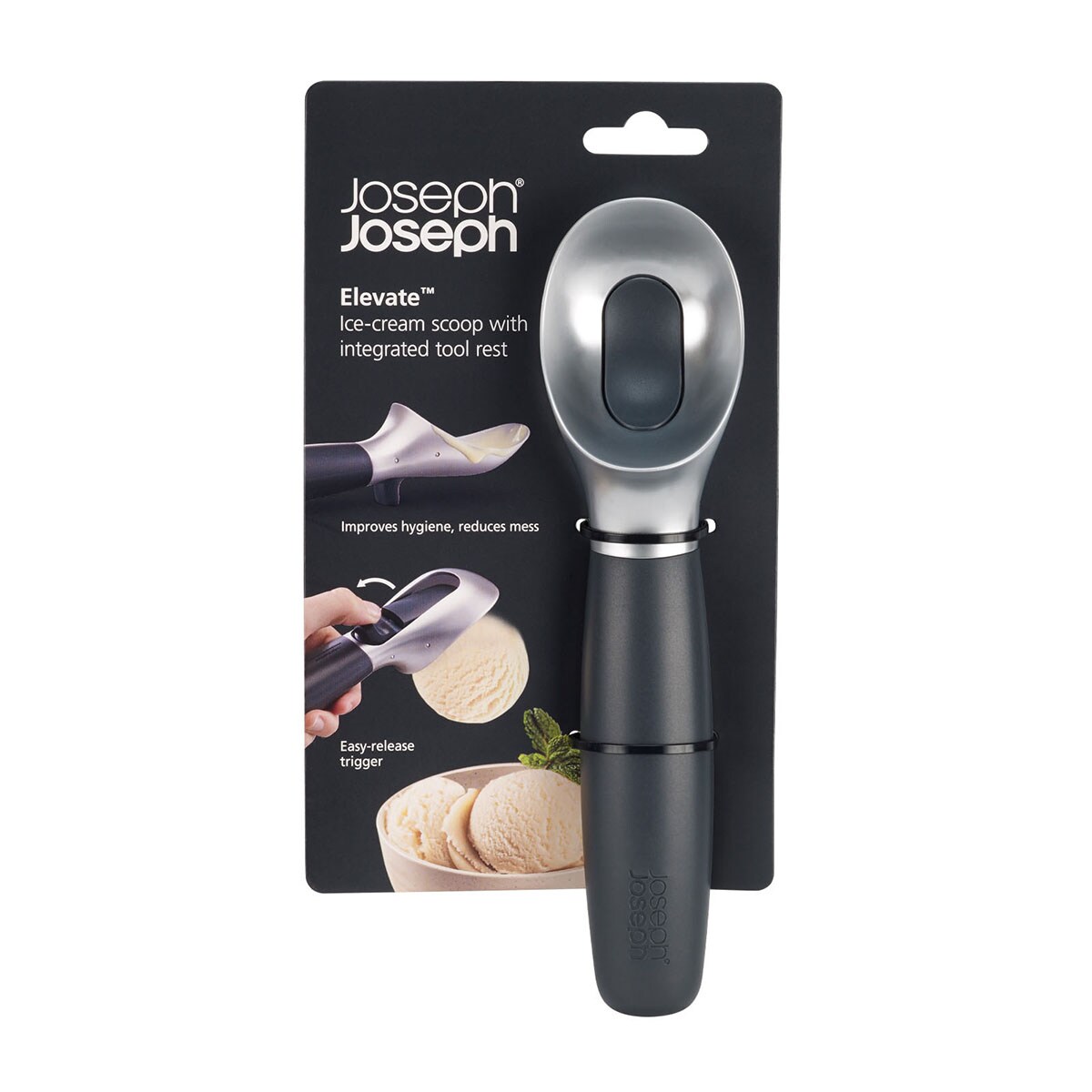 Colher para Gelado Elevate Cinzento-14