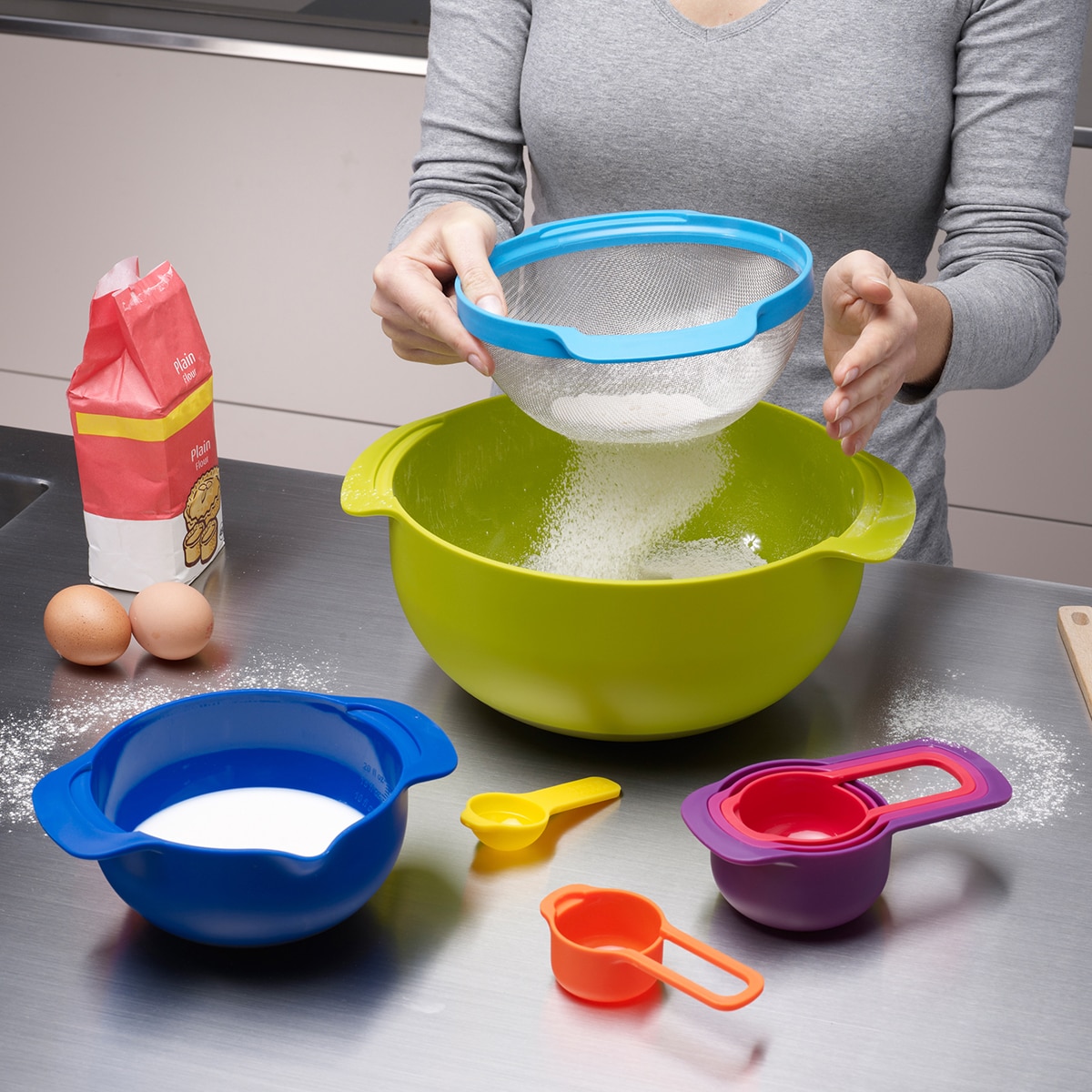 Set de taças Joseph Joseph Multicolor-3