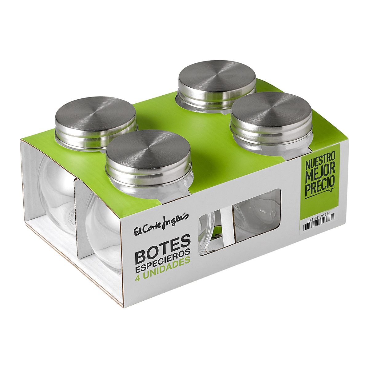 Set de 4 especieros Nuestro Mejor Precio - El Corte Inglés Cristal-2