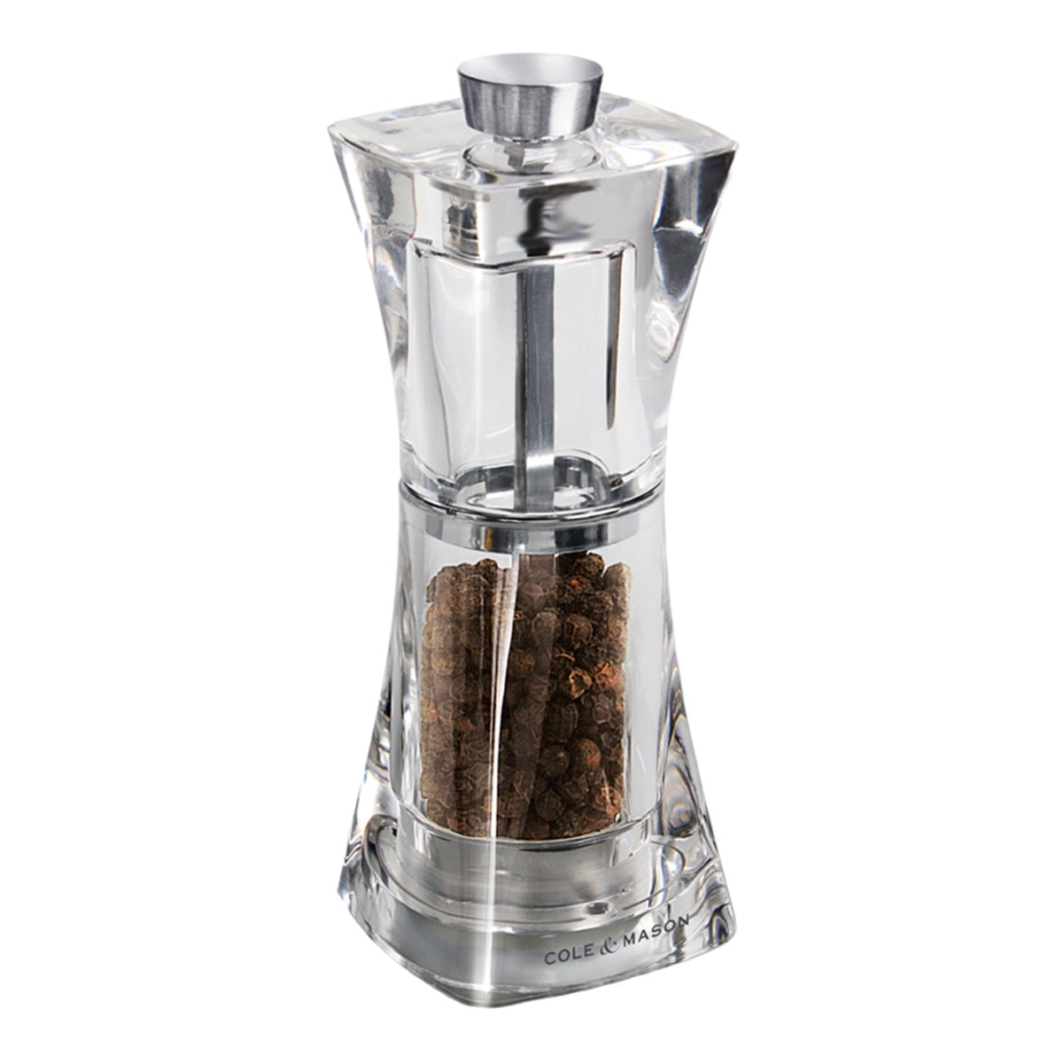 Imagem 0 de Moinho para pimenta Crystal Acrylic Cole & Mason