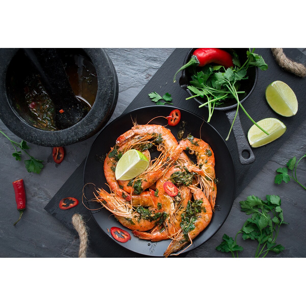 Almofariz de granito Cole & Mason Antracite-15