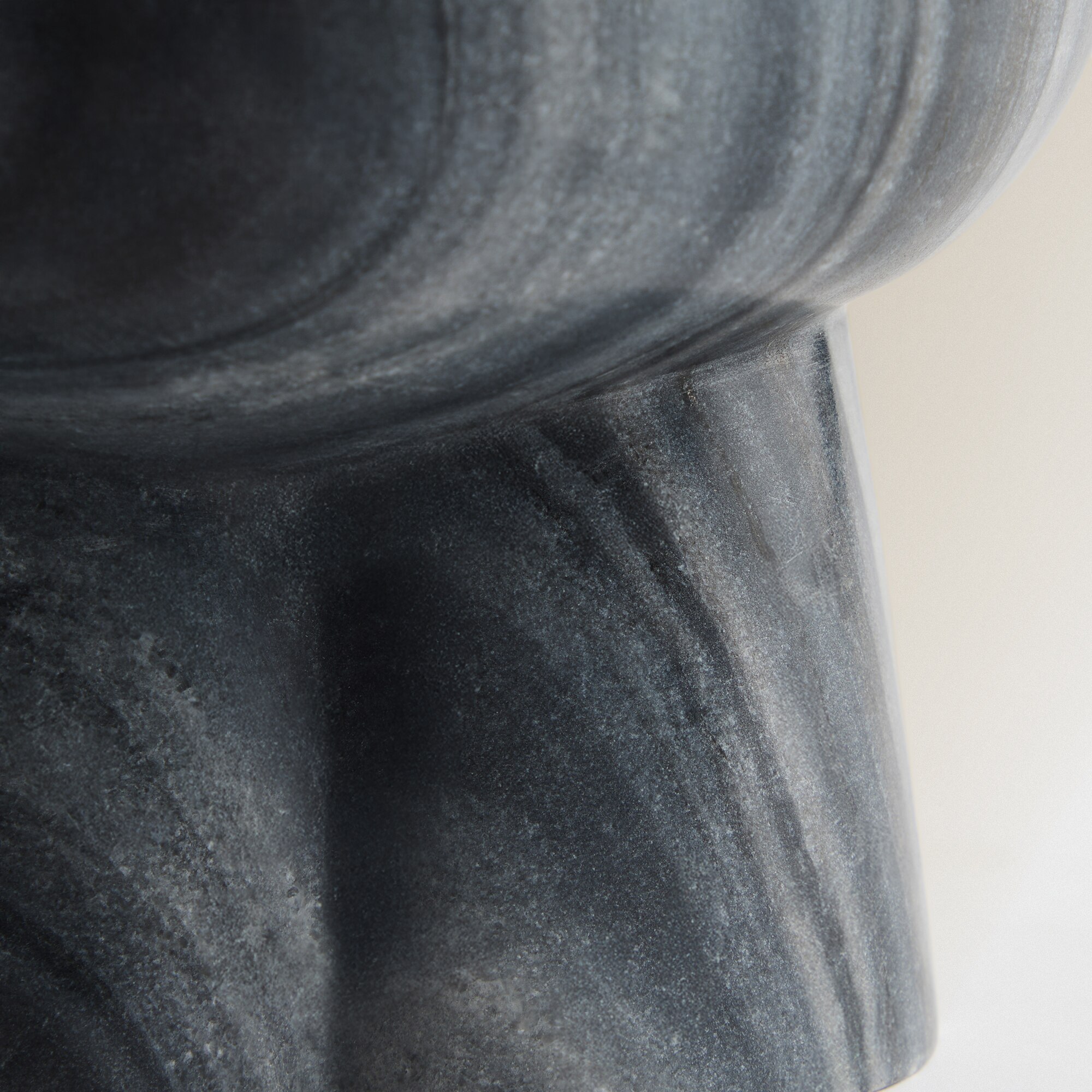 Almofariz de Mármore Cinzento-3