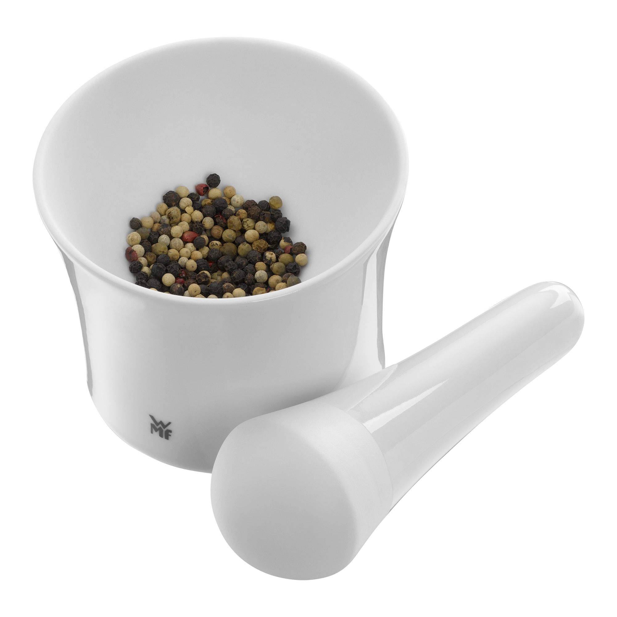 Almofariz de Porcelana Gourmet Branco-4