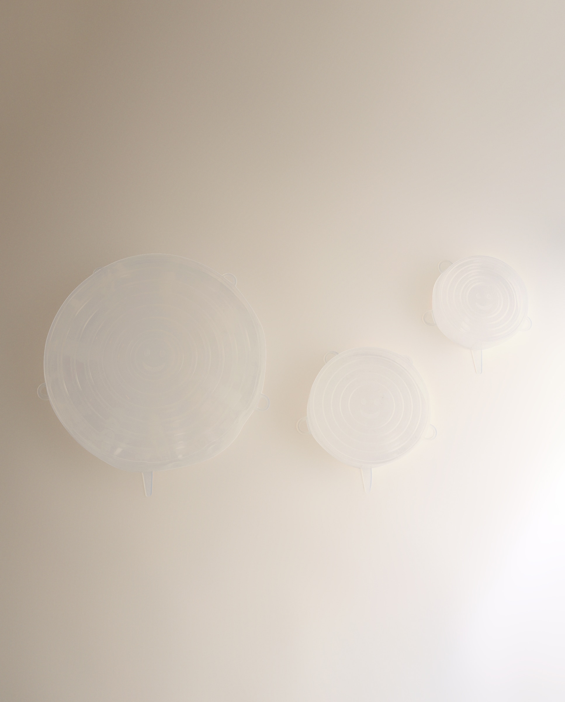Imagem 0 de Conjunto de 3 tampas de silicone