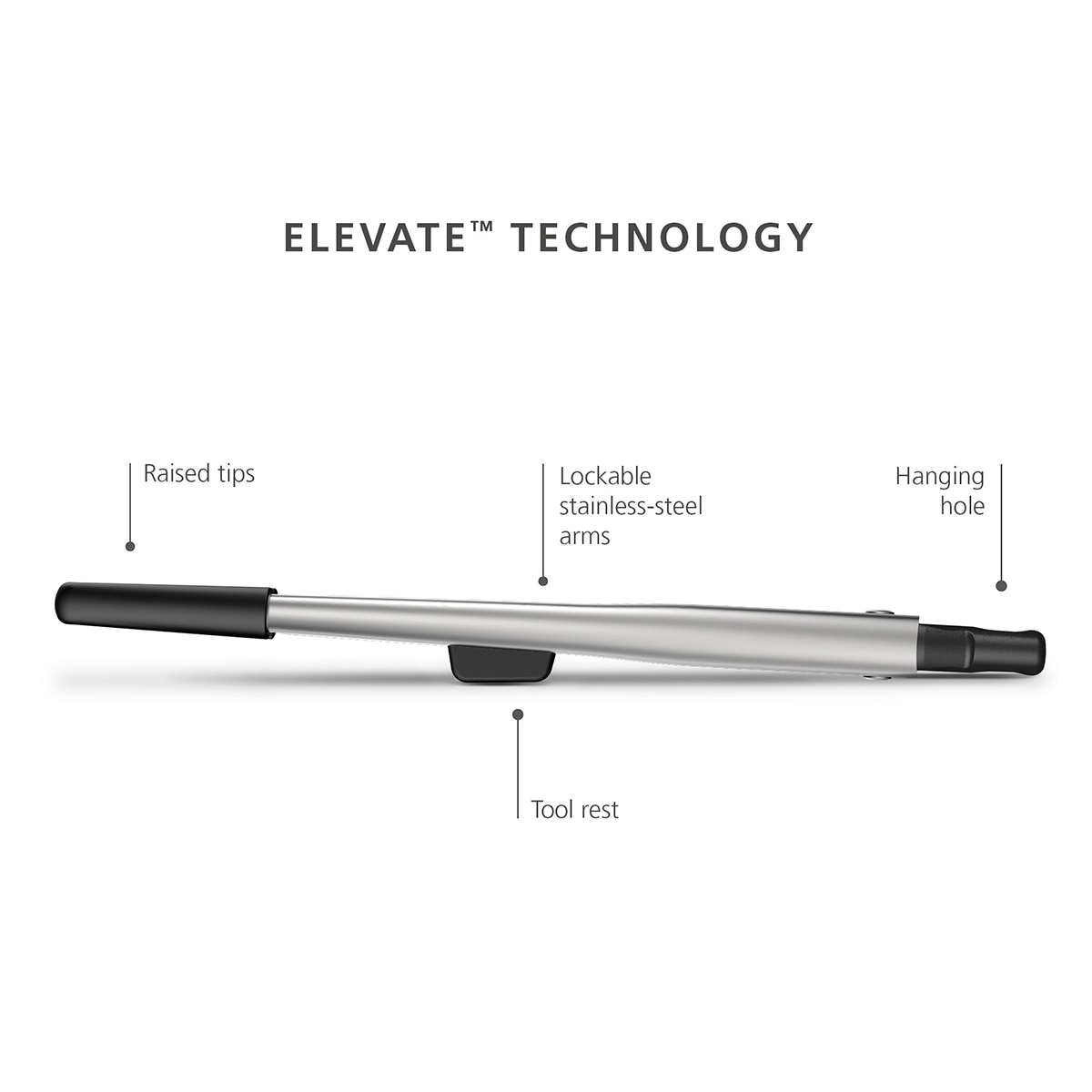 Pinças de Precisão com Suporte Elevate Fusion Aço-8