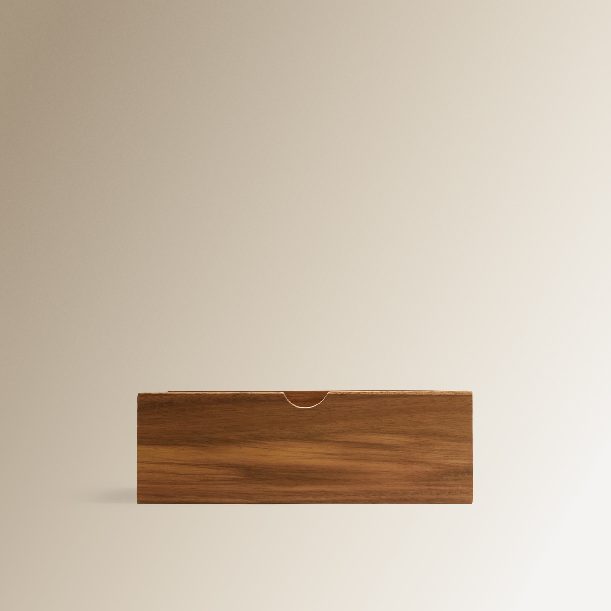 Imagem 0 de Porta guardanapos de madeira de acácia