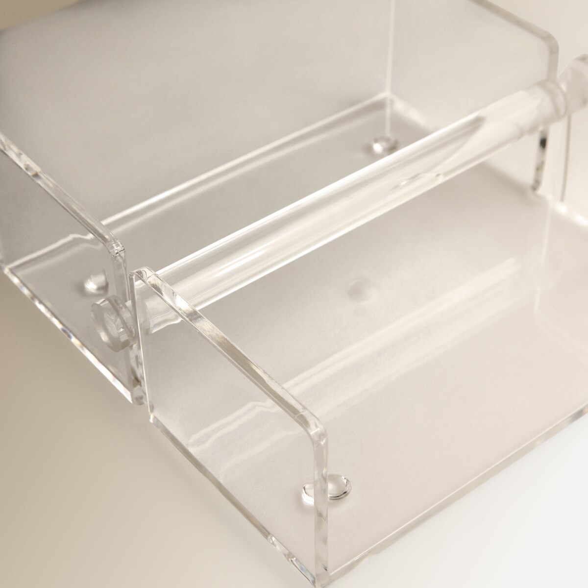 Servilletero acrílico El Corte Inglés Transparente-2