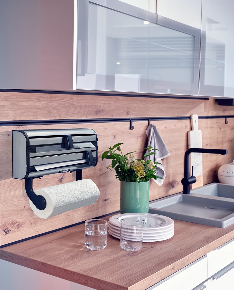 Portarrollos de cocina de pared Parat Royal Acero Leifheit Acero-6