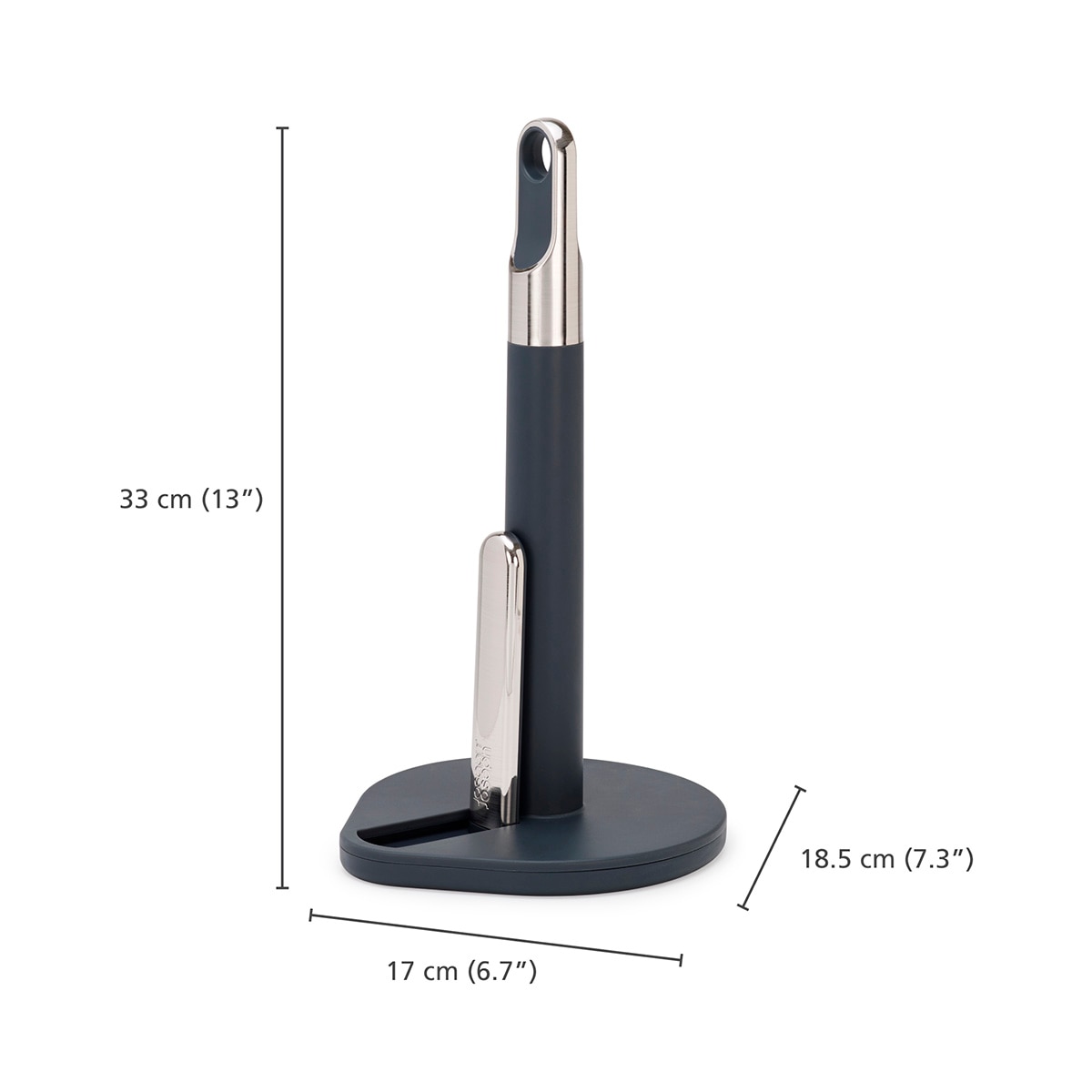 Porta-Rolos de Cozinha Rollgrip Preto-18