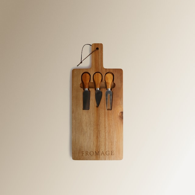 Tabla para cortar queso Acacia El Corte Inglés
