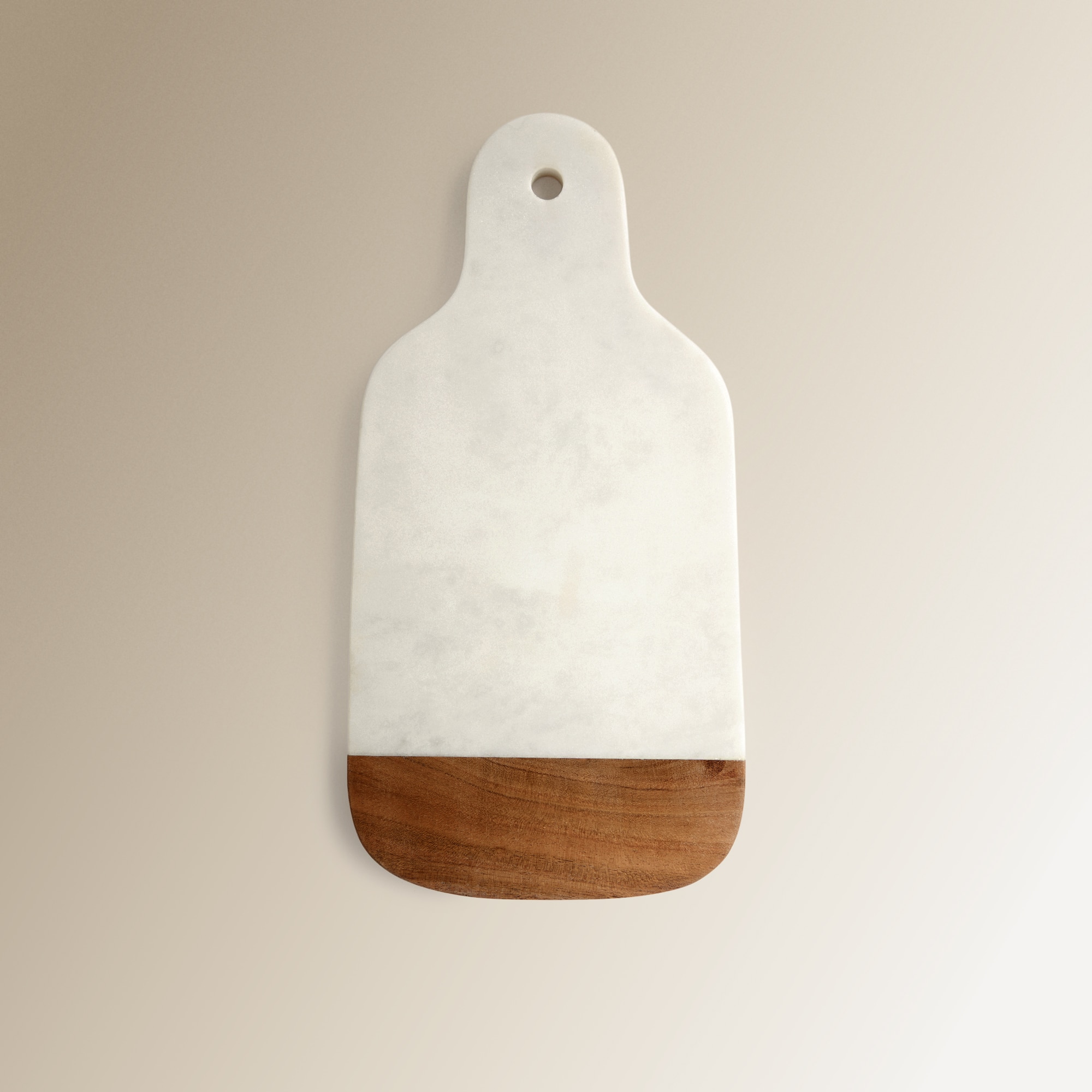 Tábua de Cortar em Mármore e Acácia Natural-1