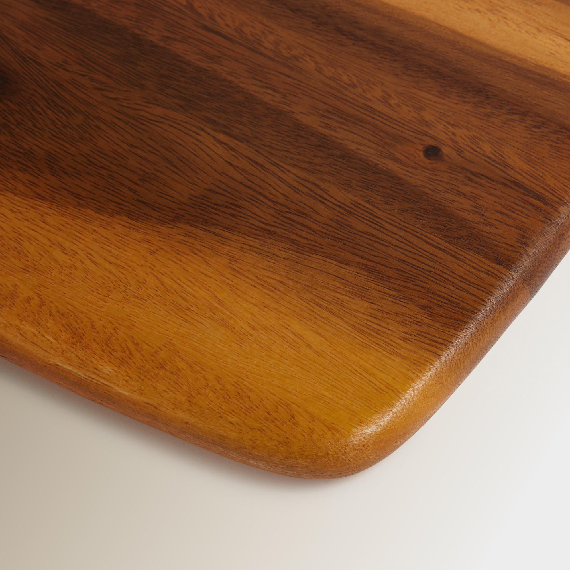 Tábua de Cortar Retangular de Madeira de Acácia Natural-2