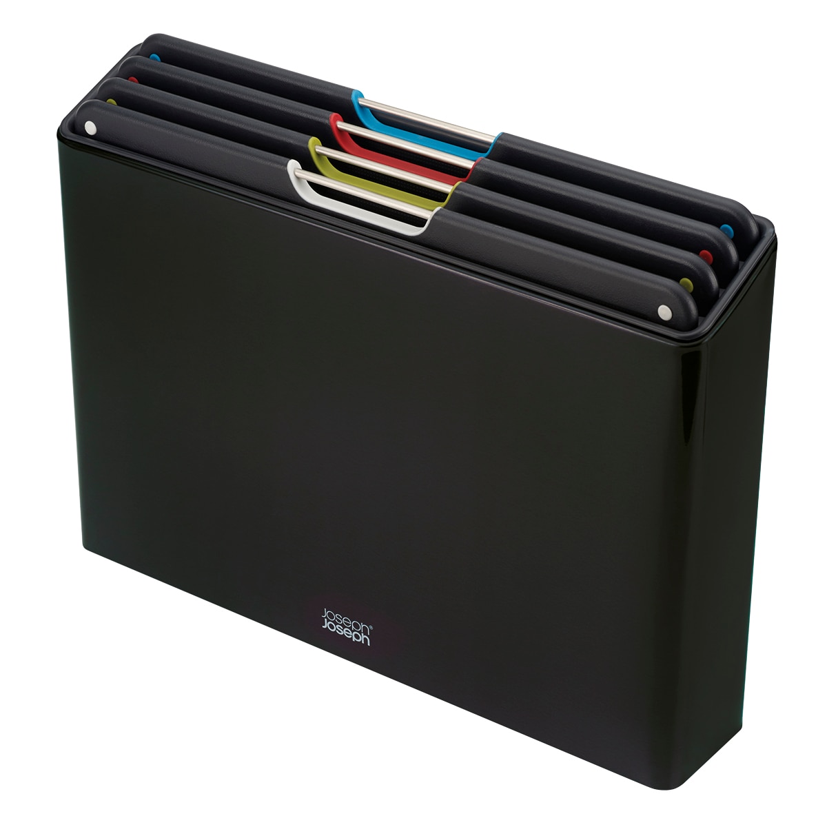 Imagem 0 de Conjunto de 4 Tábuas de Cortar com Estojo de Aço Inoxidável