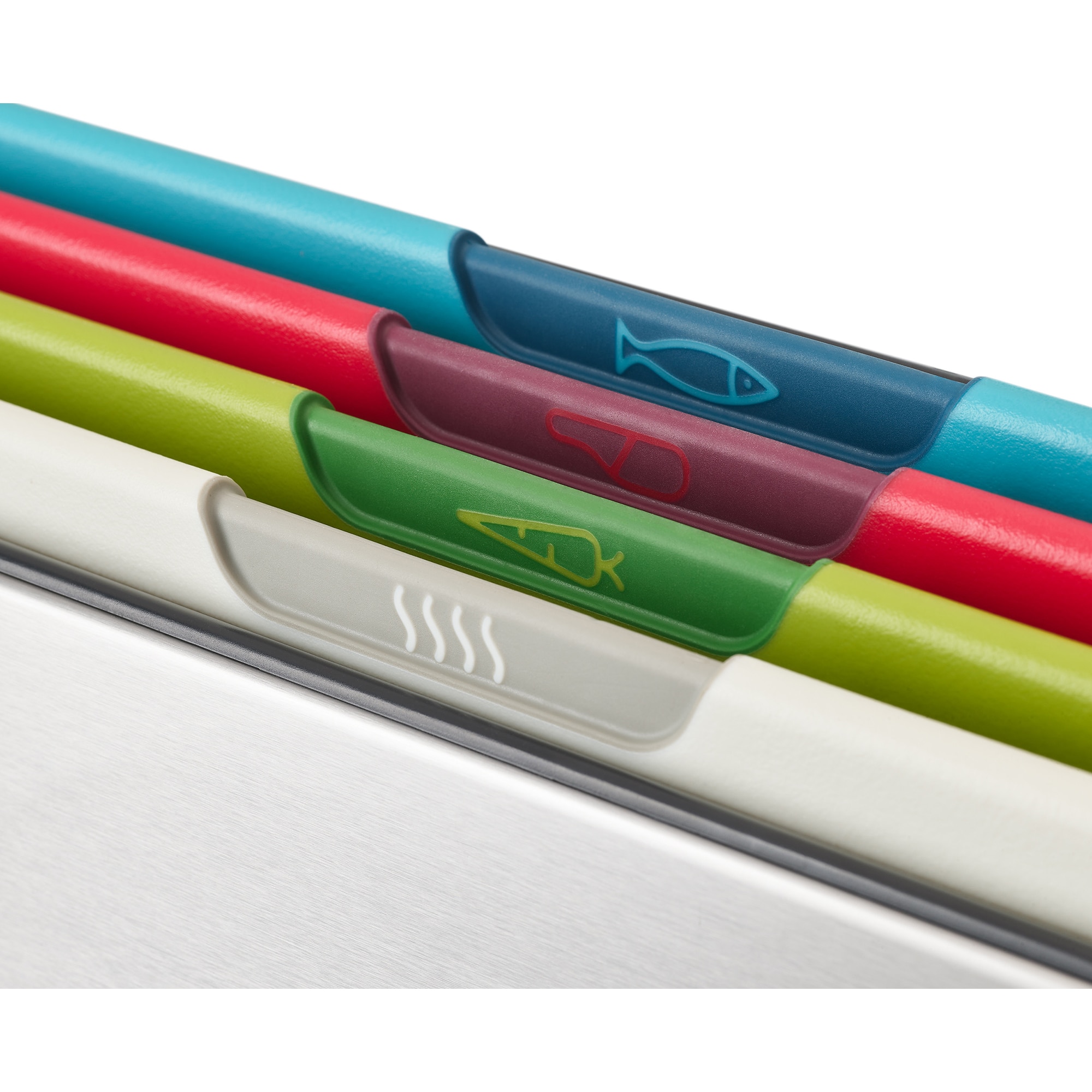 Conjunto de 4 Tábuas de Cortar Folio Multicolor-5