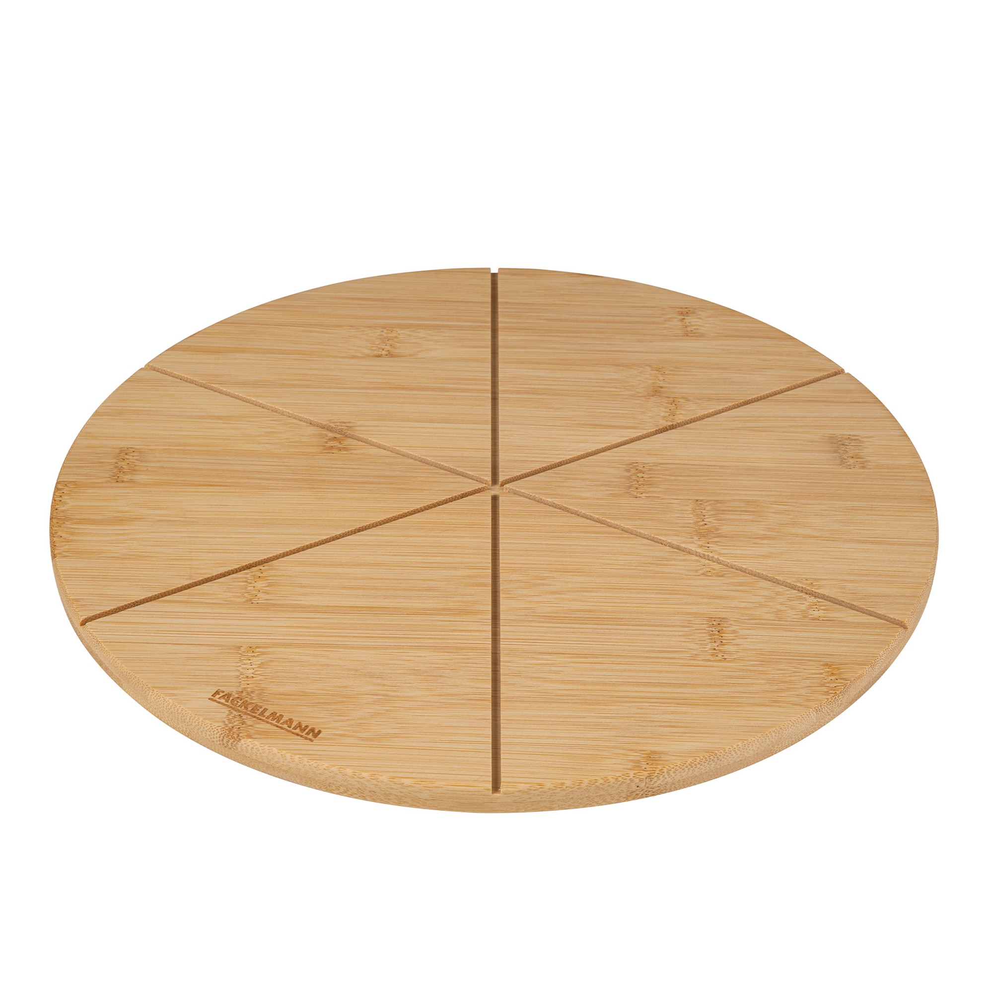 Tabla redonda para cortar pizza Fackelmann Natural-1