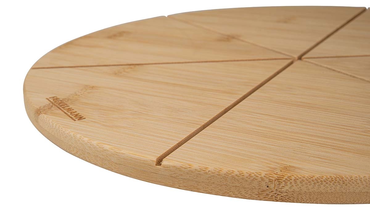 Tabla redonda para cortar pizza Fackelmann Natural-3