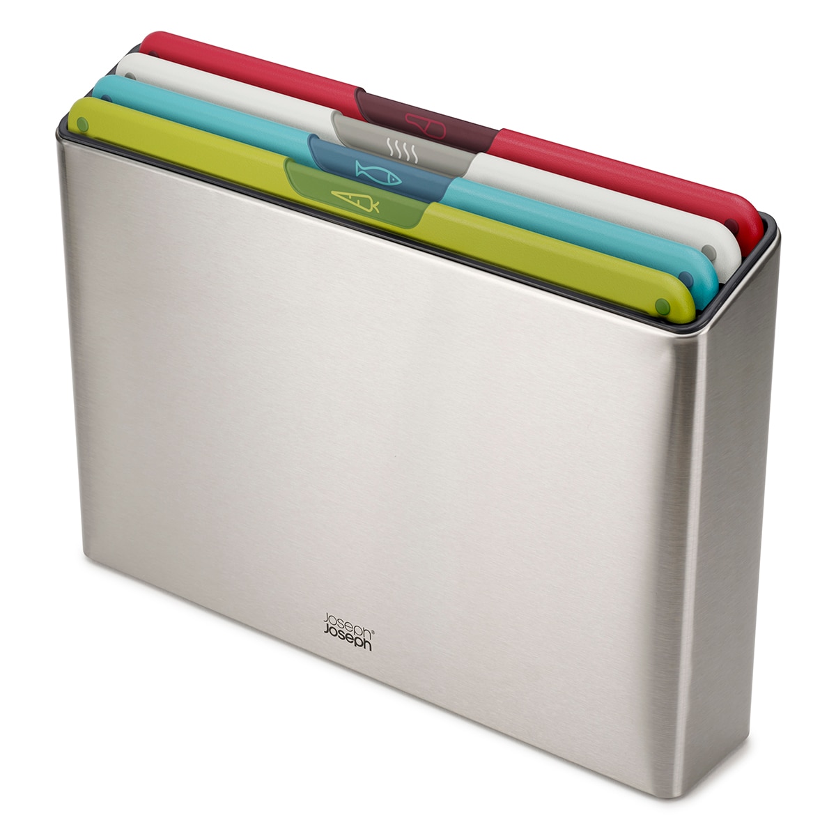 Imagem 0 de Conjunto de 4 Tábuas de Cortar Folio Icon Aço Inoxidável